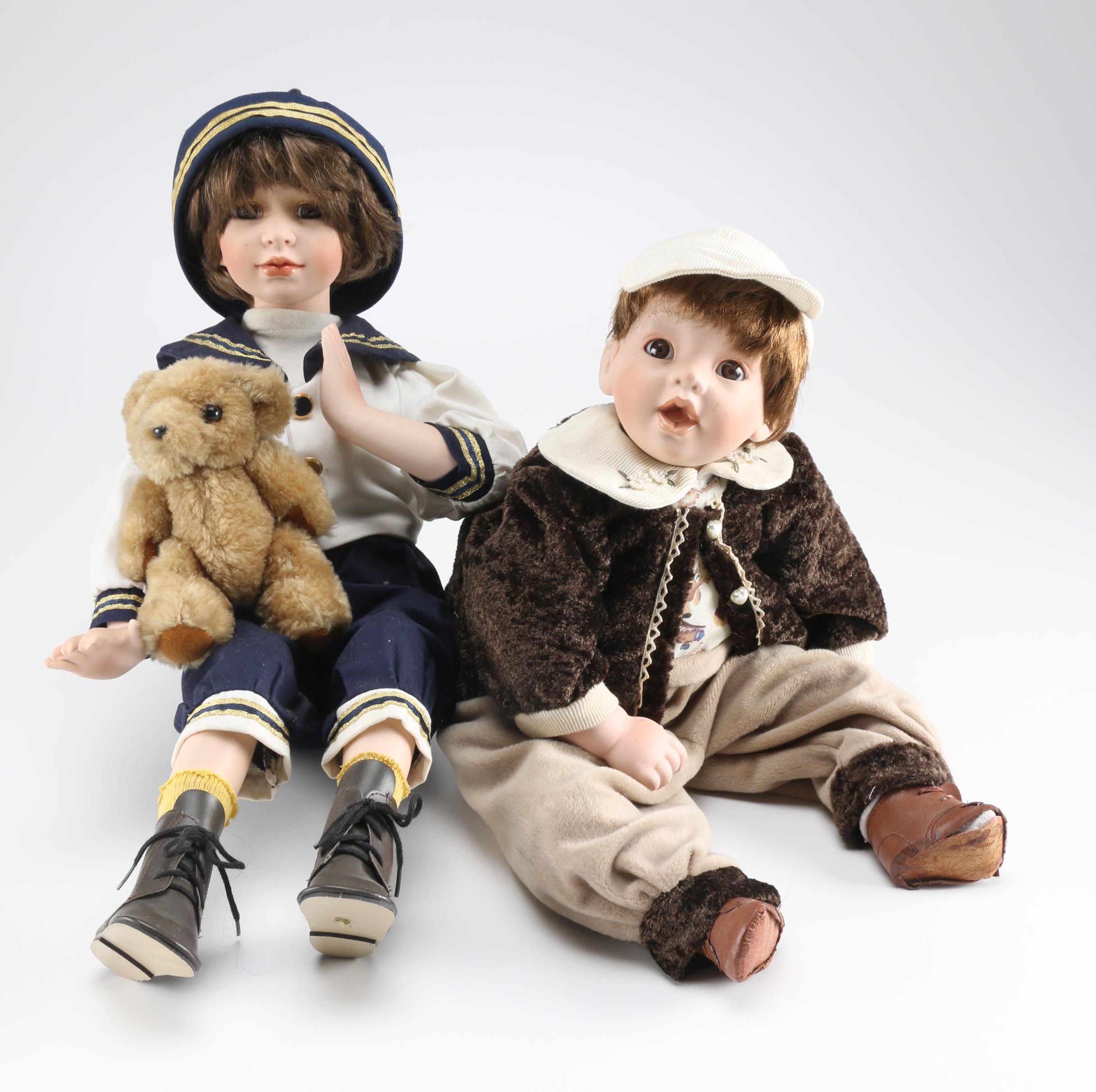 porcelain boy dolls