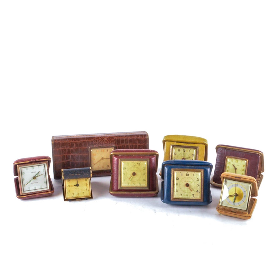 Vintage Travel Alarm Clock Collection | EBTH