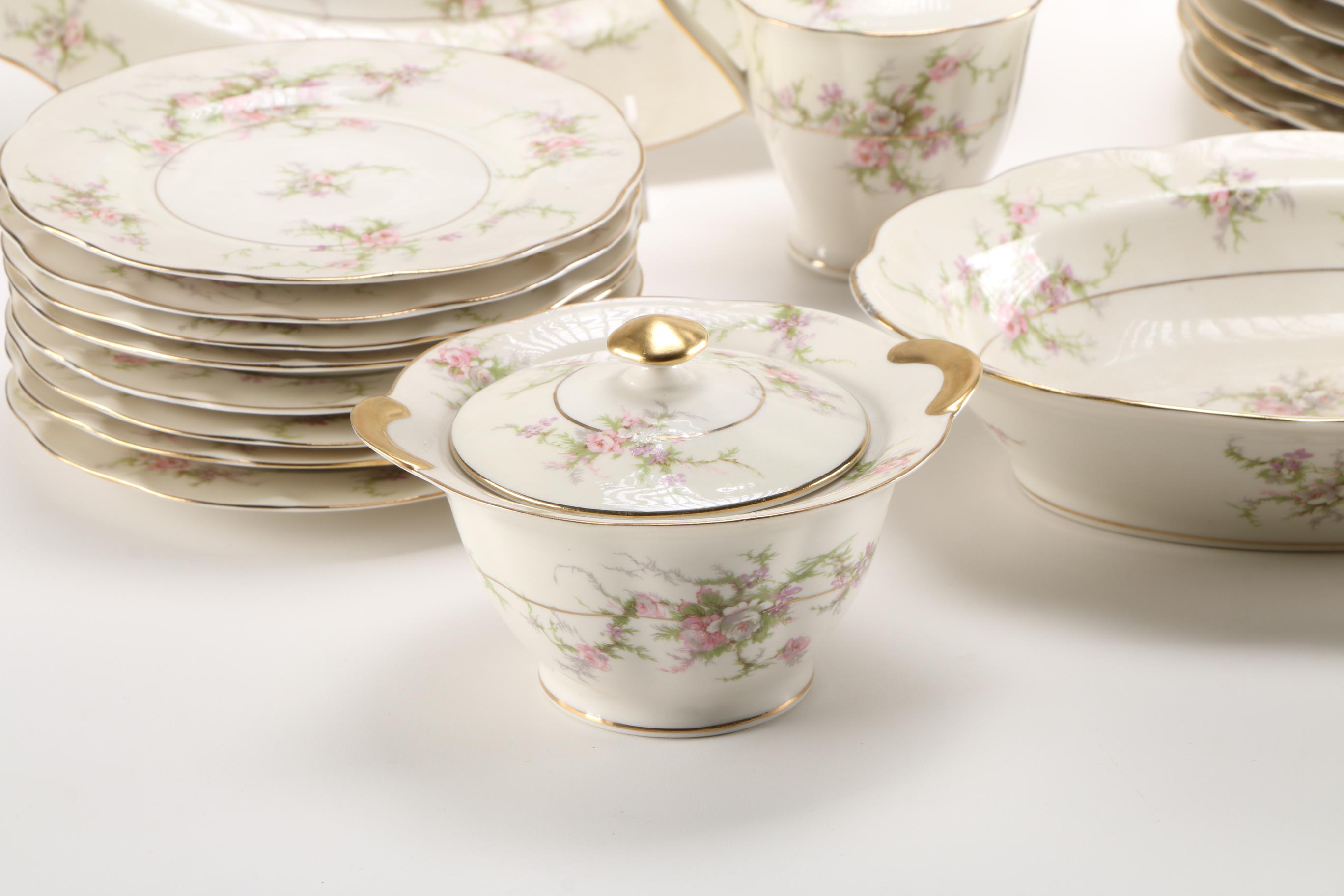 Theodore Haviland "Rosalinde" China Set EBTH