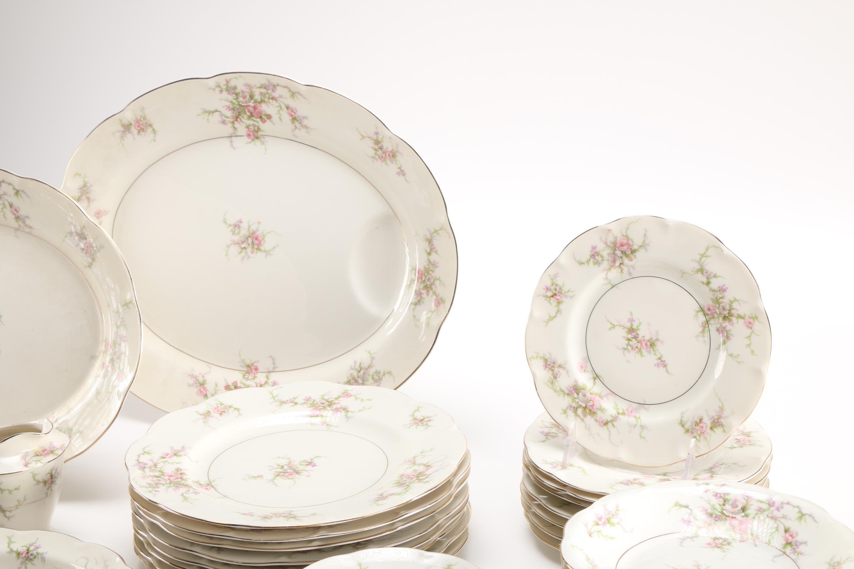 Theodore Haviland "Rosalinde" China Set EBTH