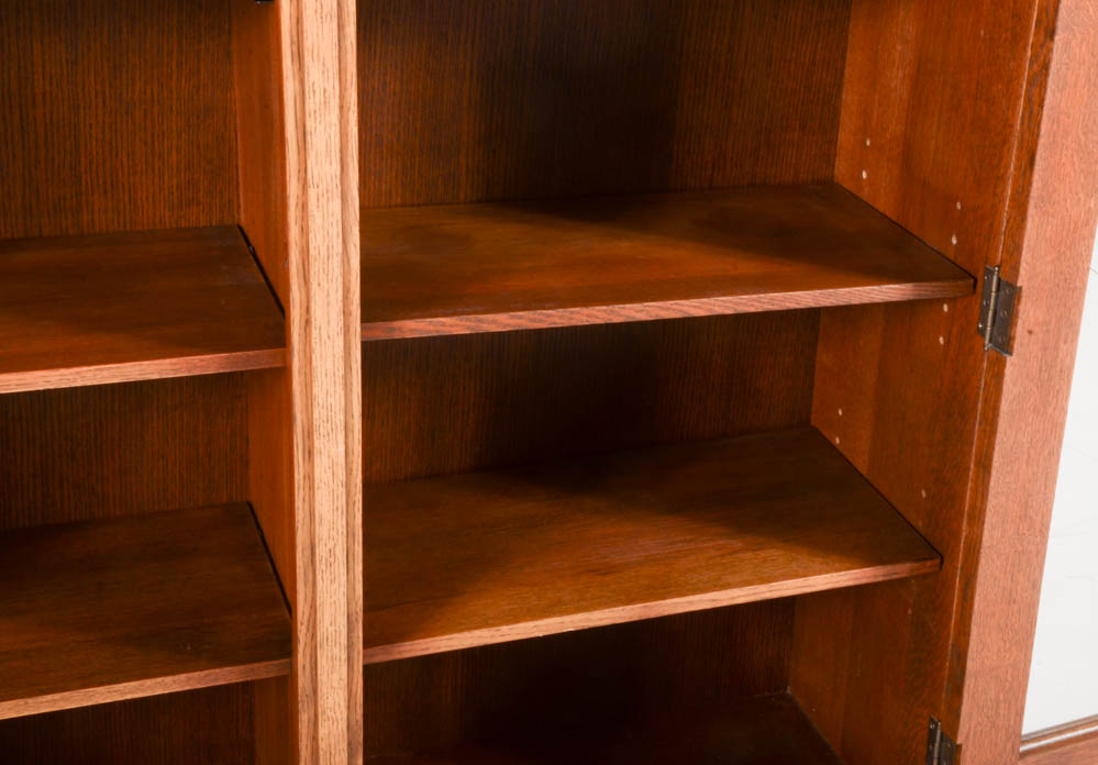 Stickley Harvey Ellis Inlaid Oak Bookcase EBTH