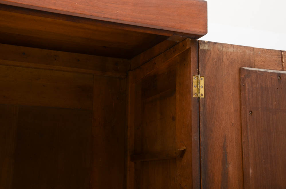 Antique Walnut Knock Down Wardrobe EBTH