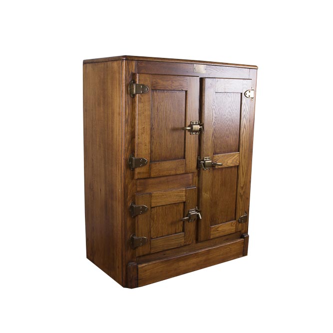 Antique Leonard's "Polar King" Ice Box EBTH