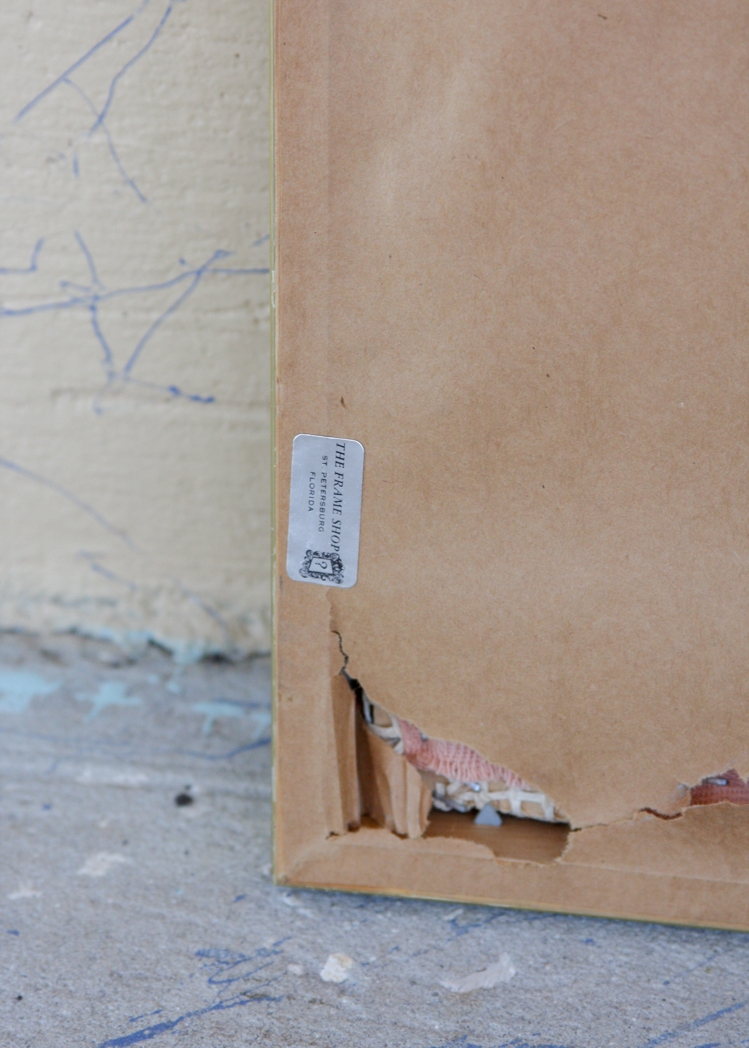 Framed Latch Hook Art EBTH