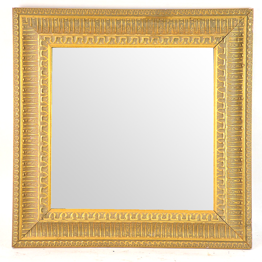 Gold Frame Wall Mirror EBTH