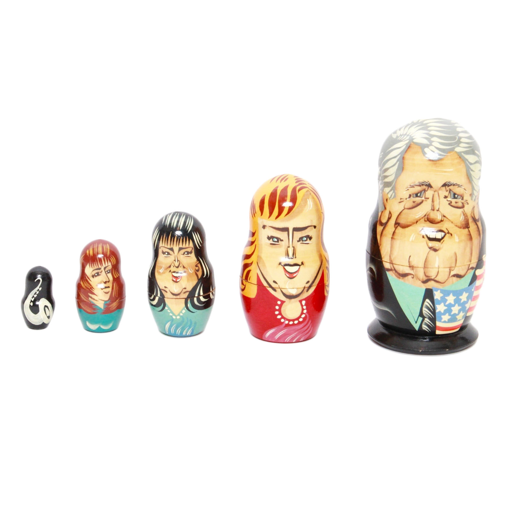 bill clinton nesting dolls