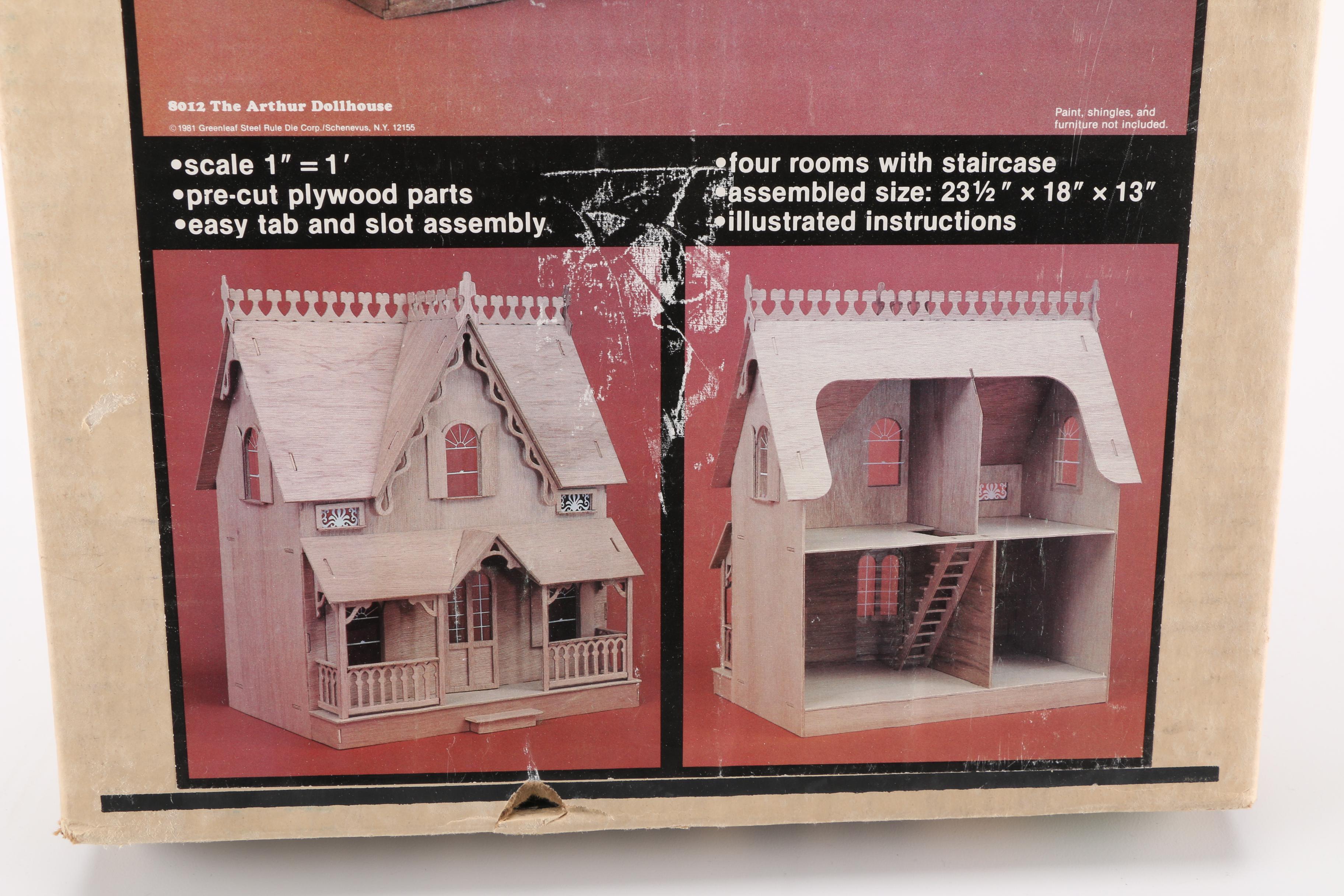 Greenleaf Victorian Dollhouse Kit EBTH