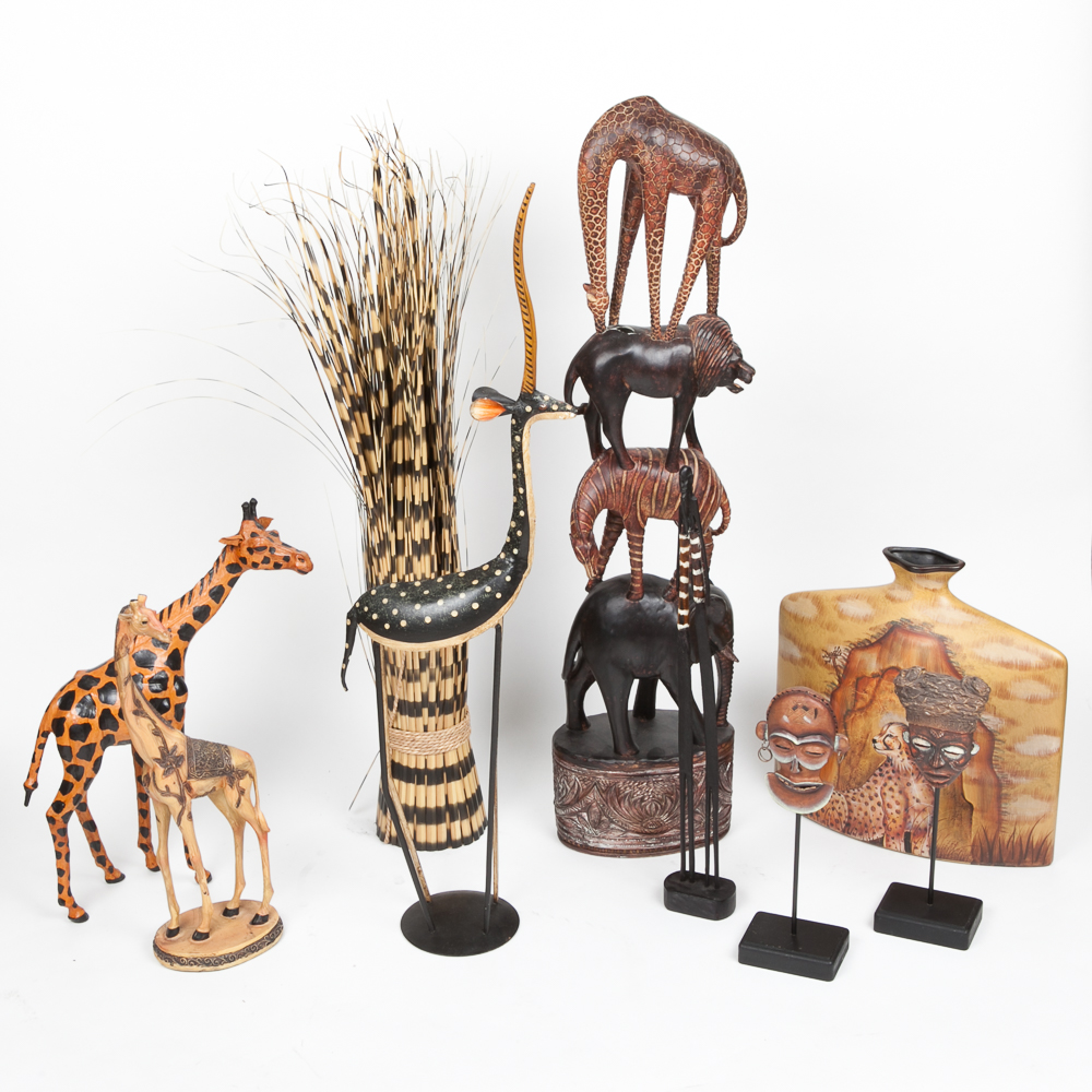 Collection of African Themed Decor EBTH