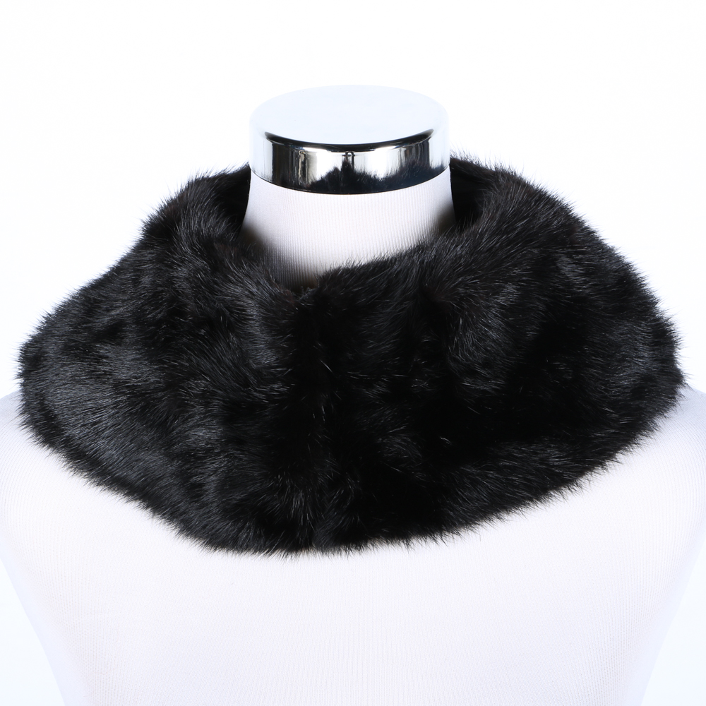 Black Mink Fur Collar EBTH