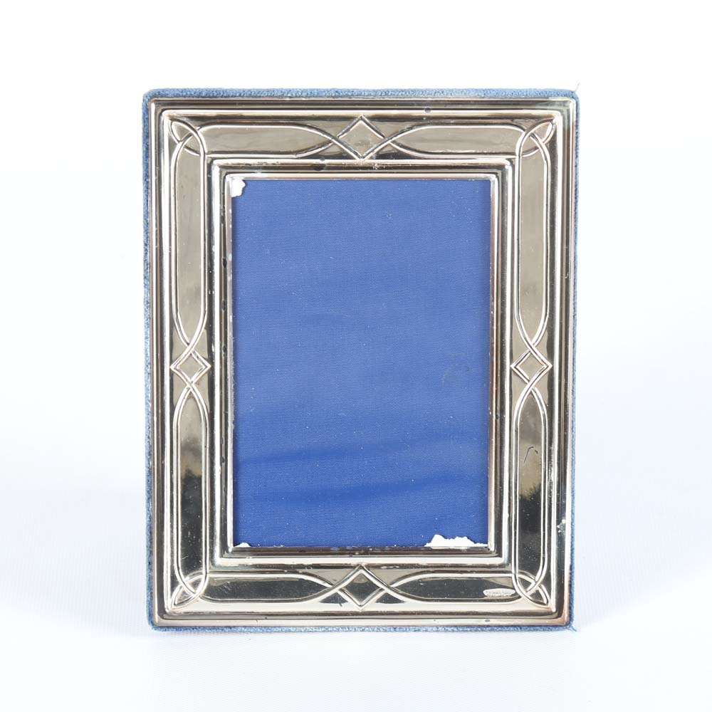 Collection of Seven Silver Plate Picture Frames EBTH