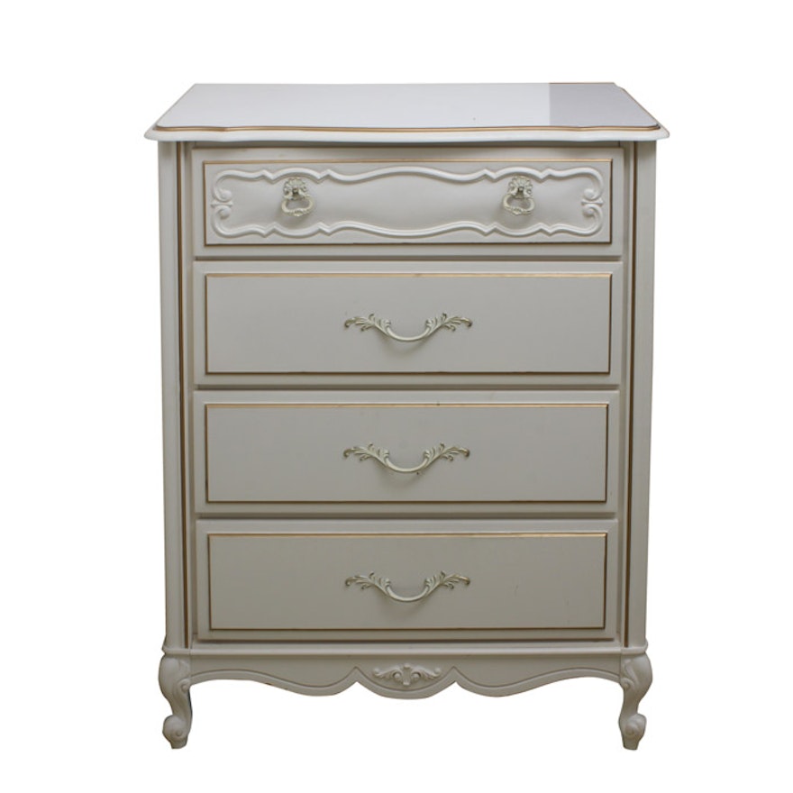 Vintage Provincial Louis XV Style Chest by Lea Furniture ...