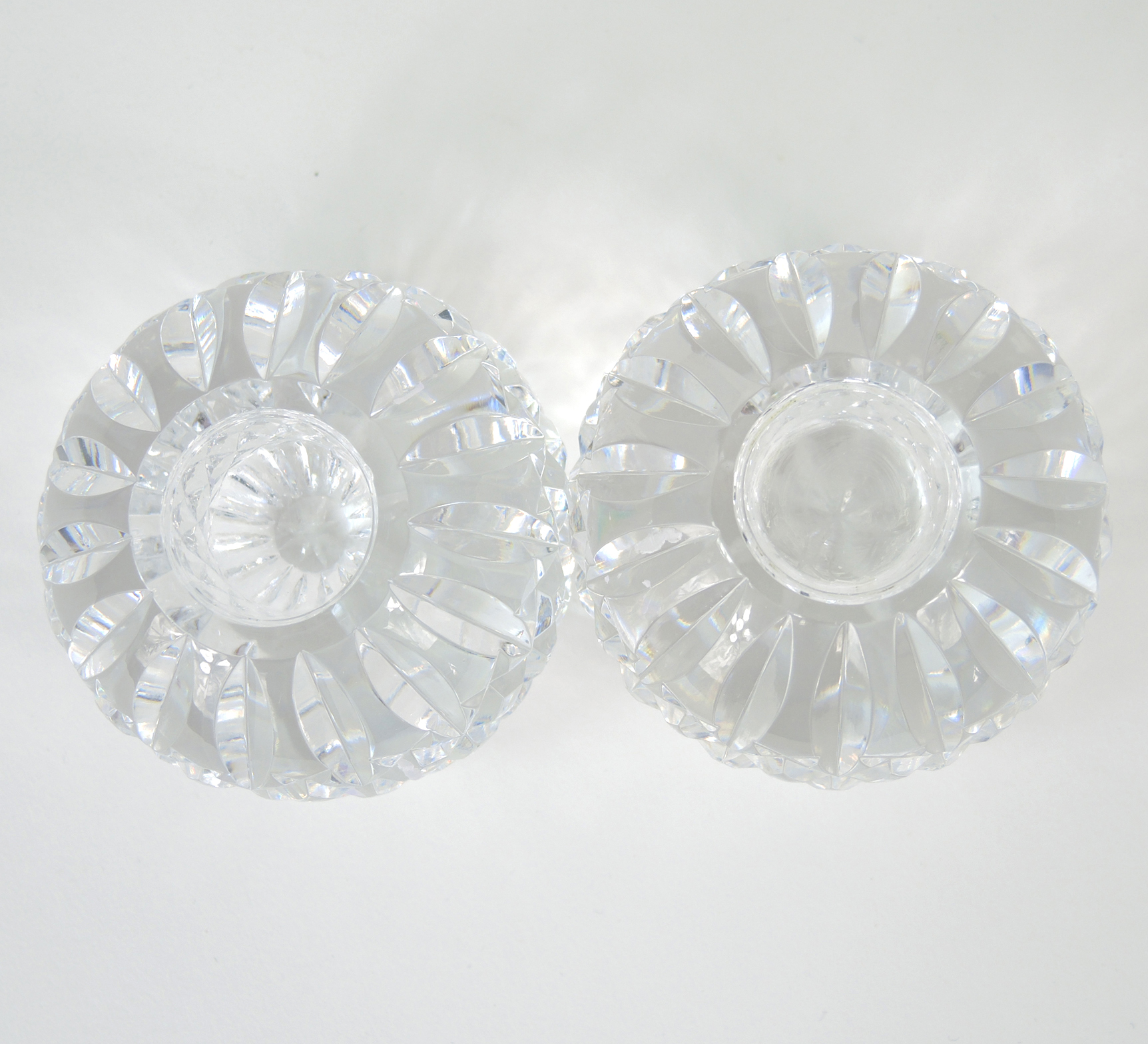 Waterford Crystal Taper Candle Holders EBTH