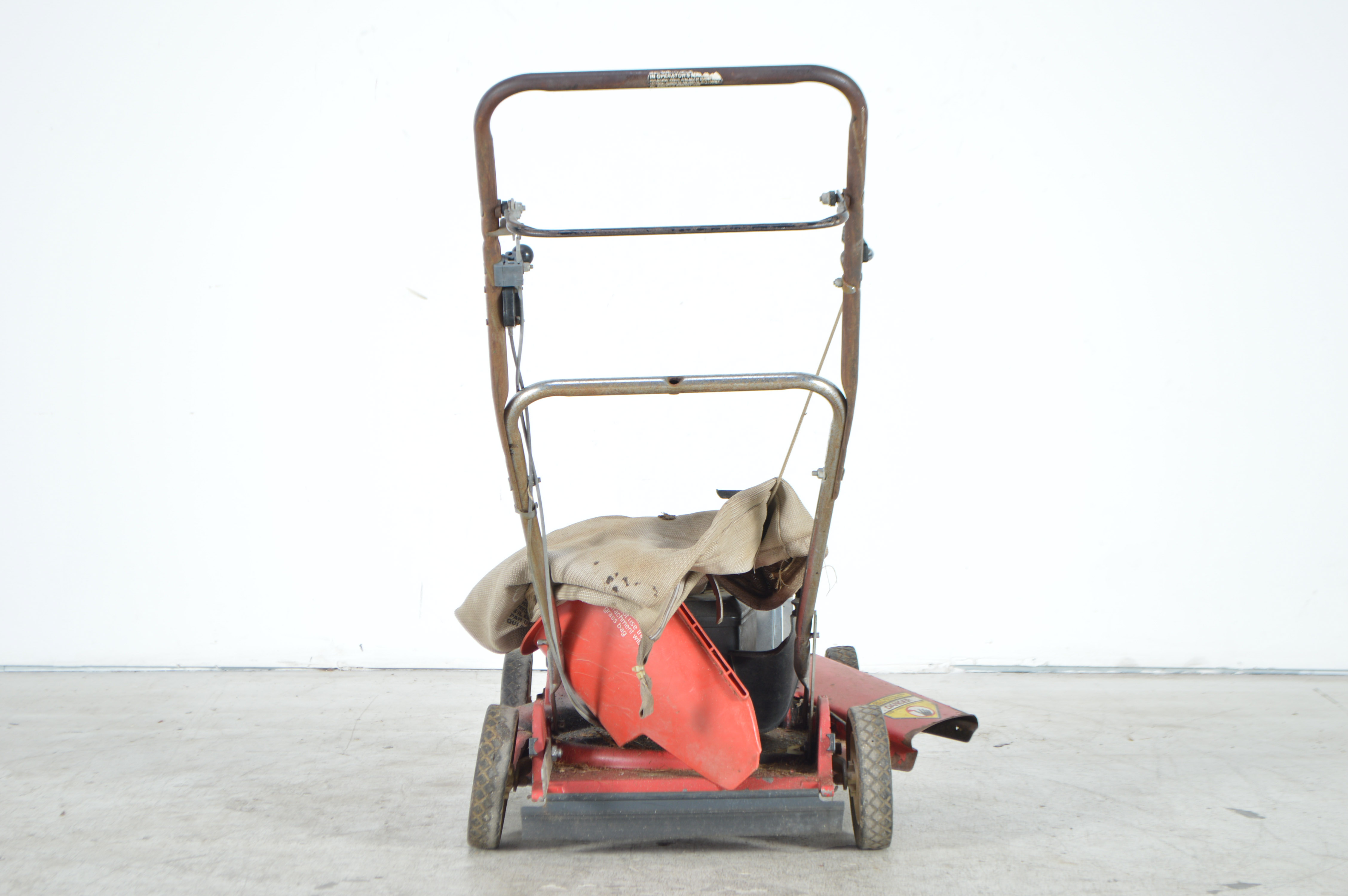Toro Lawnmower with Bag Attachment EBTH