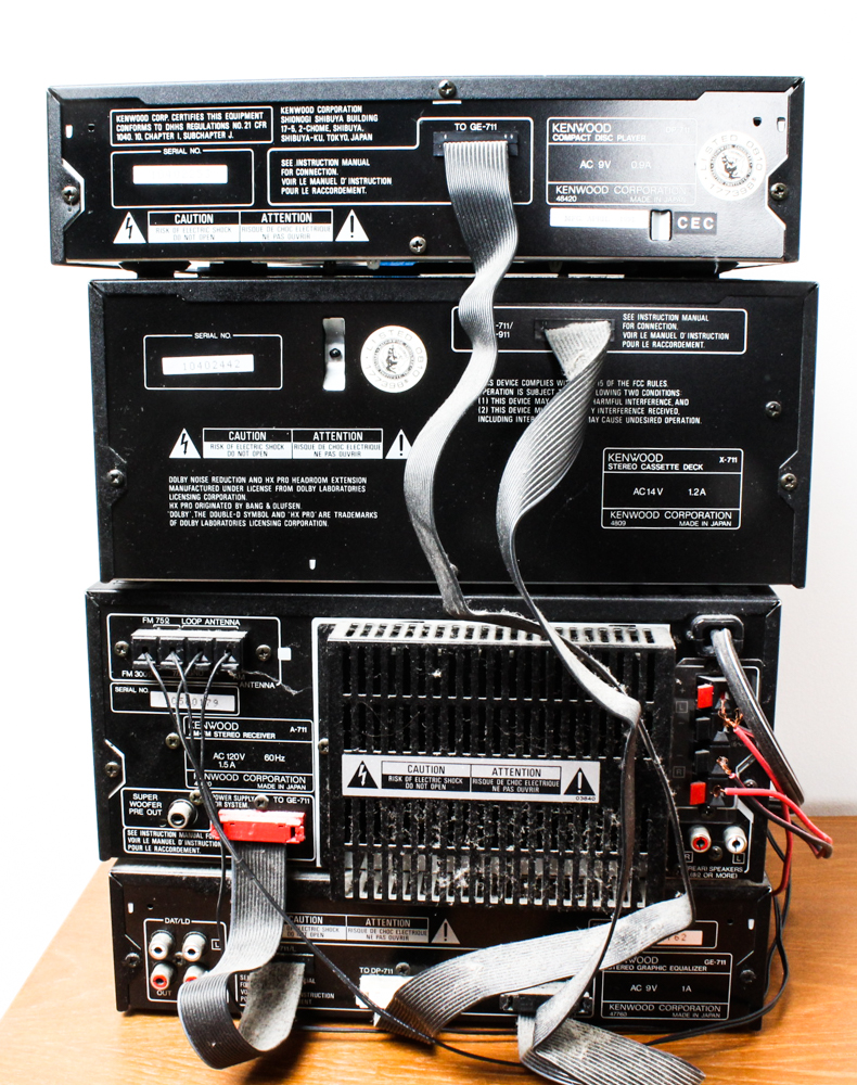 Kenwood Stereo Bookshelf Stereo EBTH