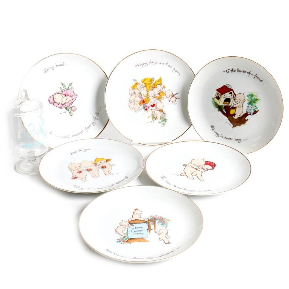 kewpie collector plates