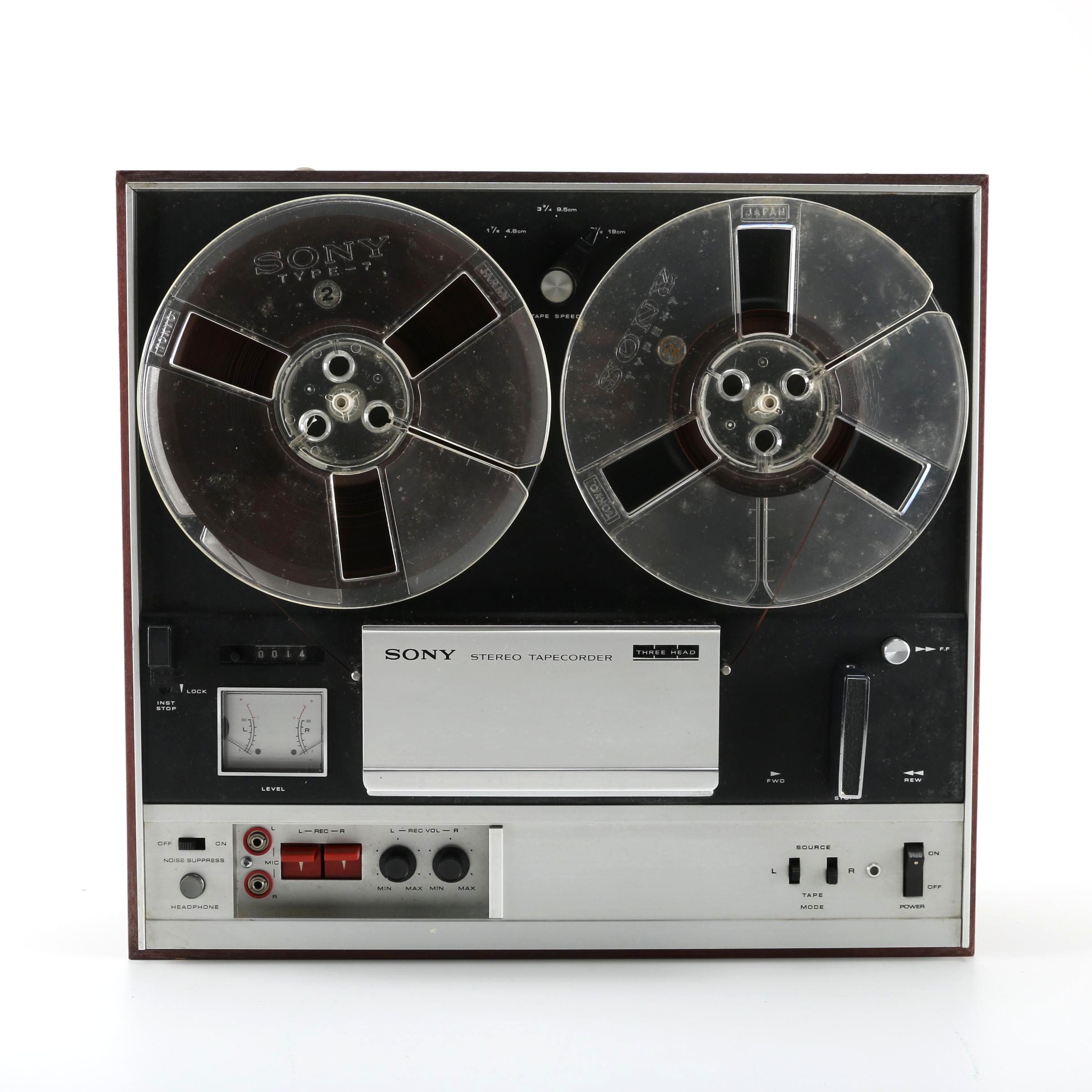 1970s Sony TC355 Stereo Tapecorder ReeltoReel EBTH
