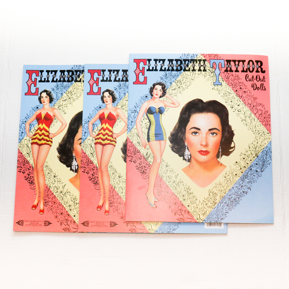 elizabeth taylor paper dolls