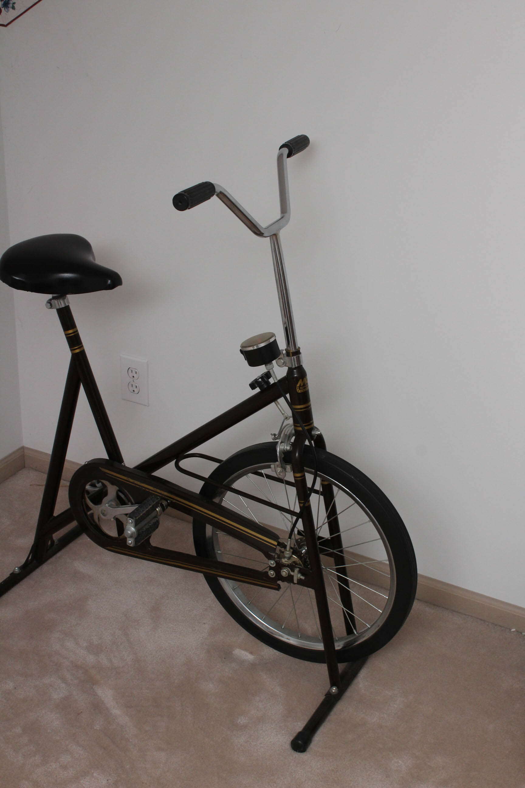 old style stationary bike