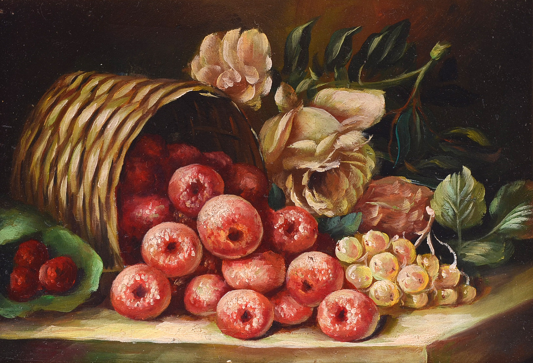 Robert Grace Original Oil Painting on Board EBTH