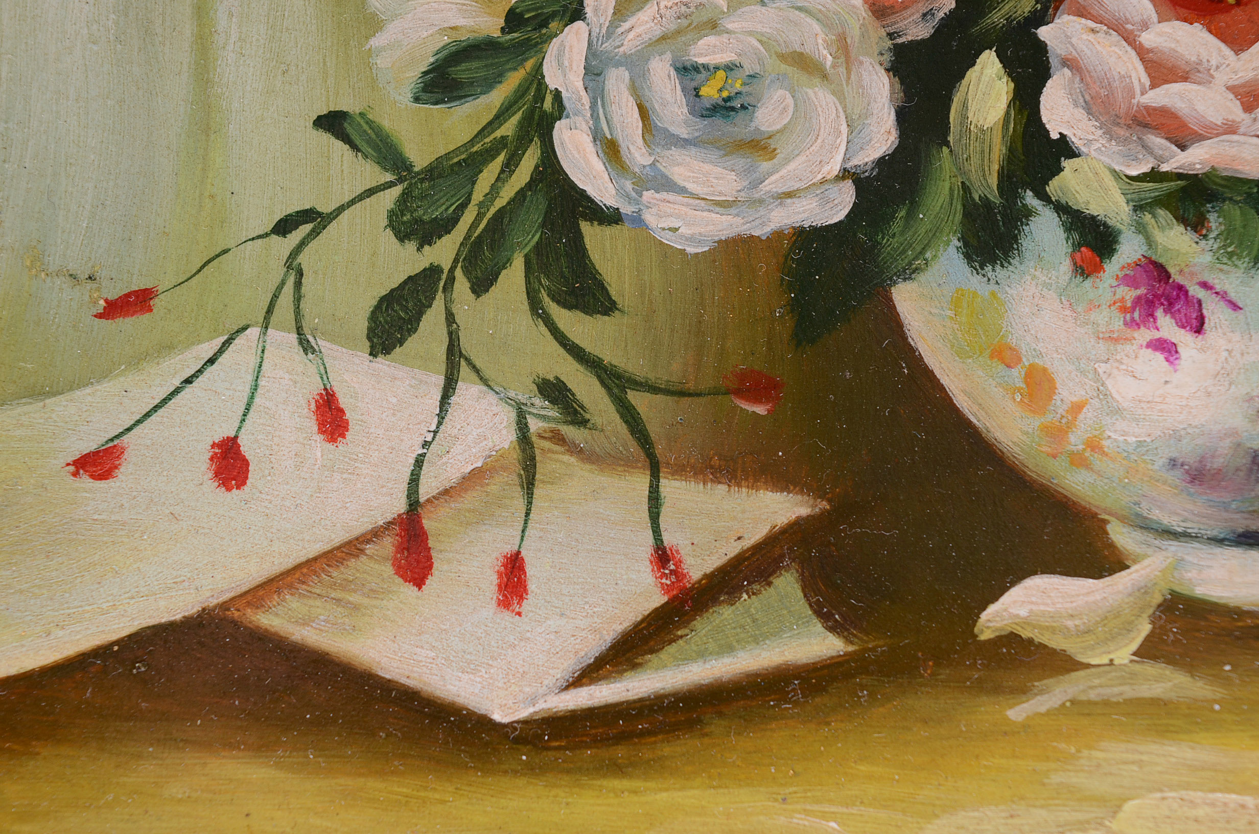 Robert Grace Original Oil Painting on Board EBTH