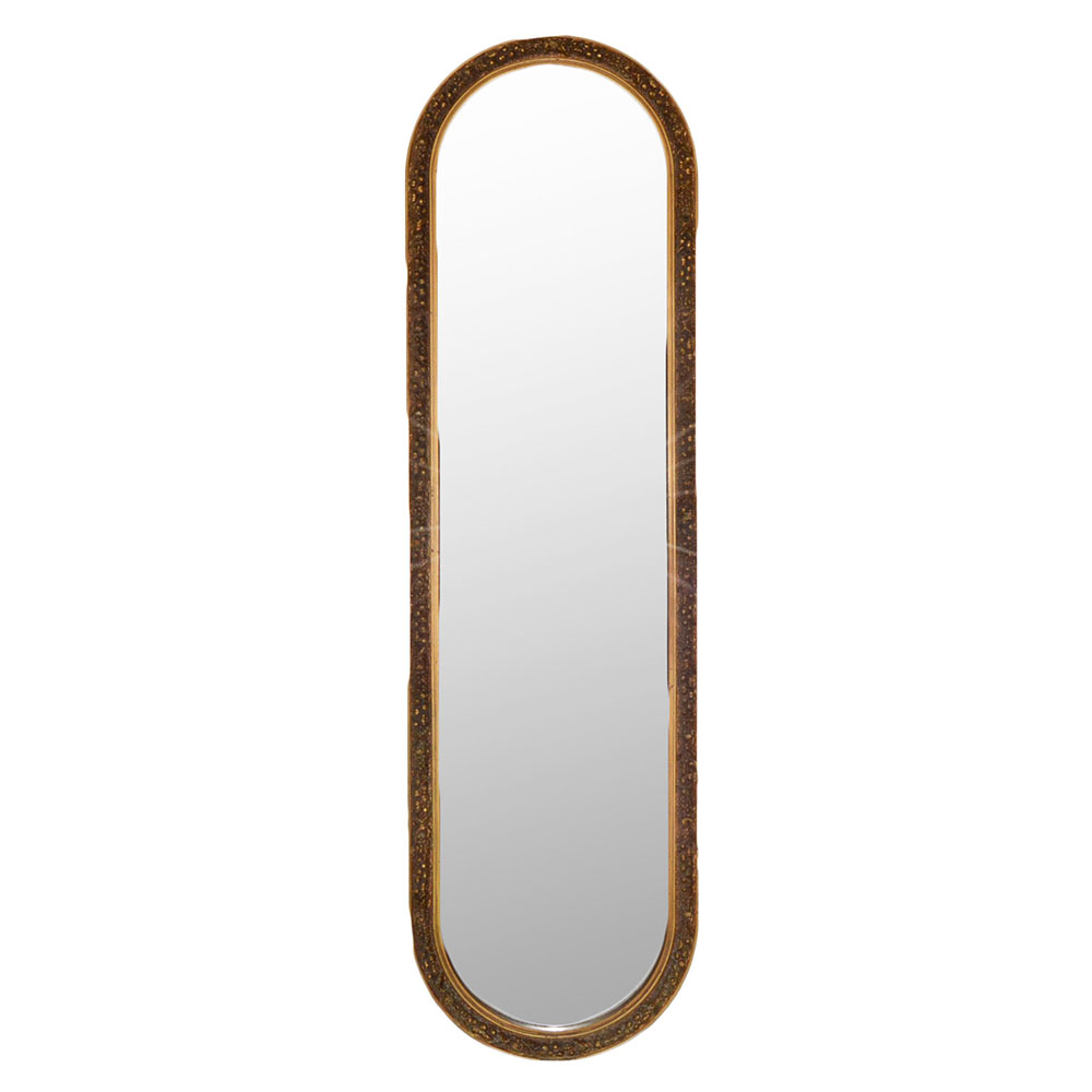 Decorative Oval Full Length Mirror EBTH