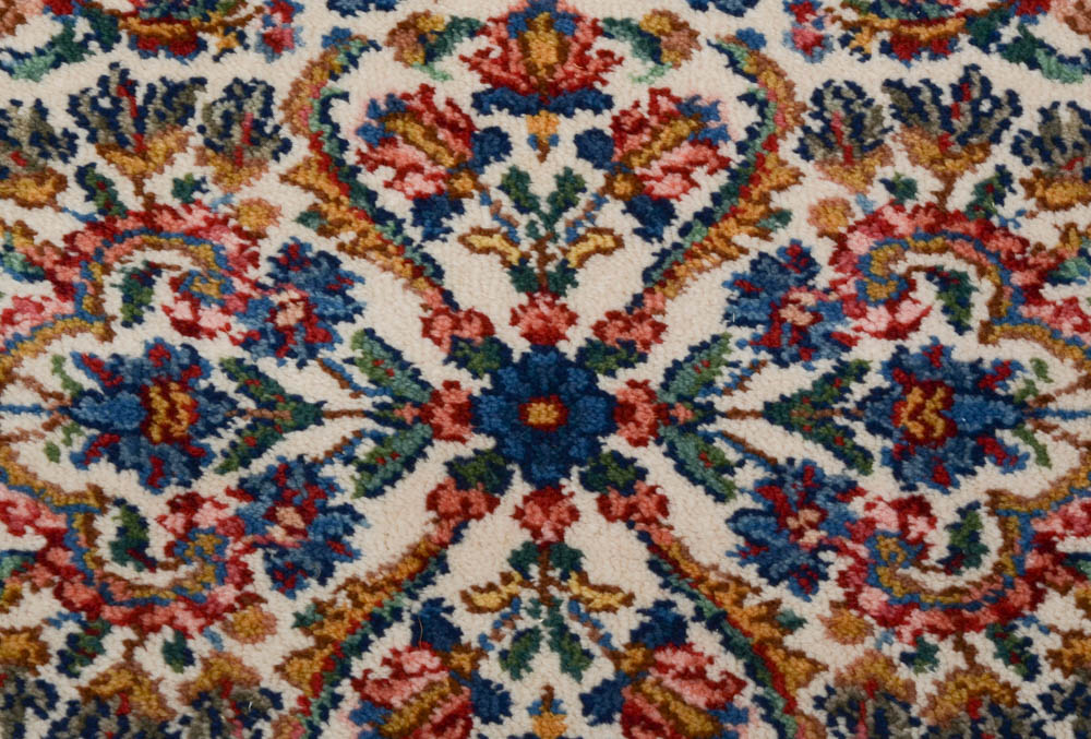 Karastan "Floral Kirman" Wool Area Rug | EBTH