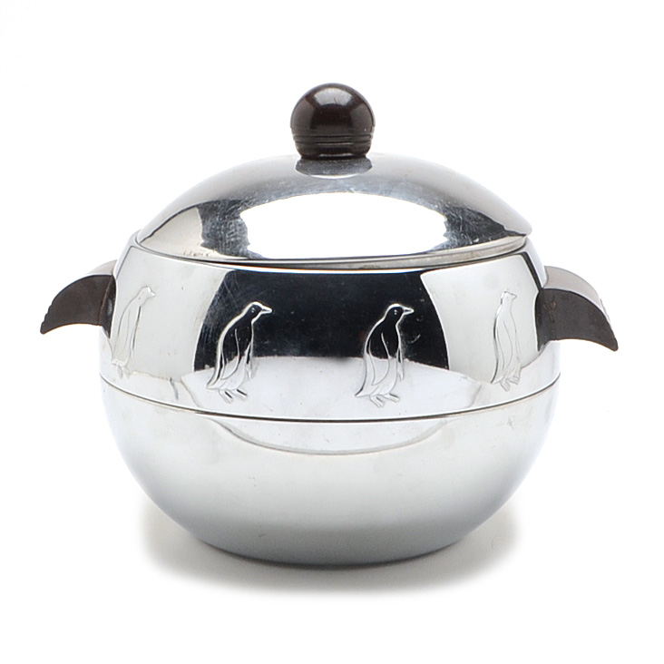 Vintage West Bend Penguin Hot & Cold Server EBTH