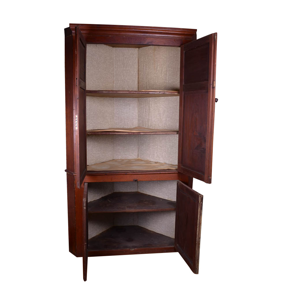 Antique Walnut Corner EBTH