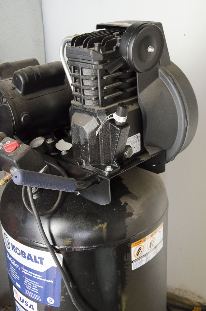 Kobalt 30 Gallon Cast Iron Air Compressor EBTH