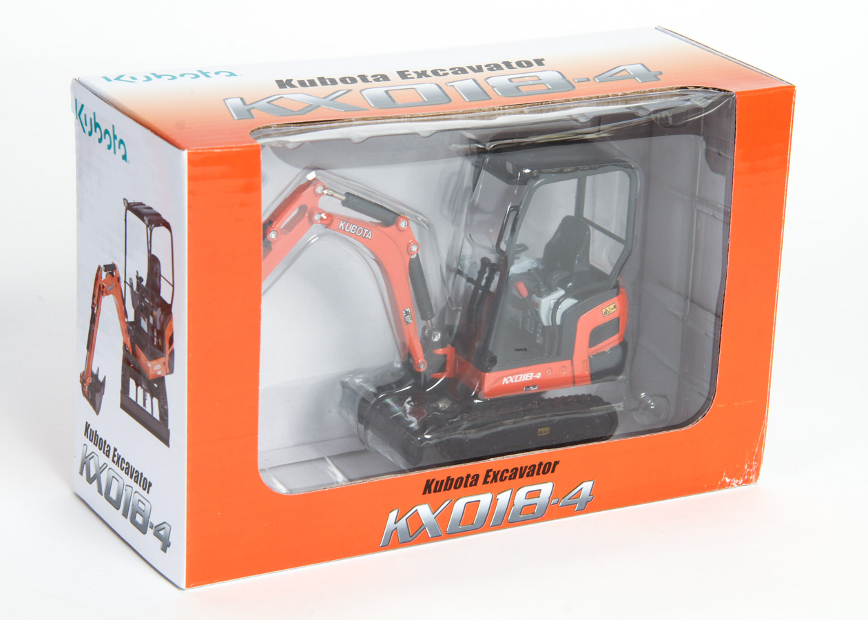 Pair of Kubota Toy Excavators EBTH