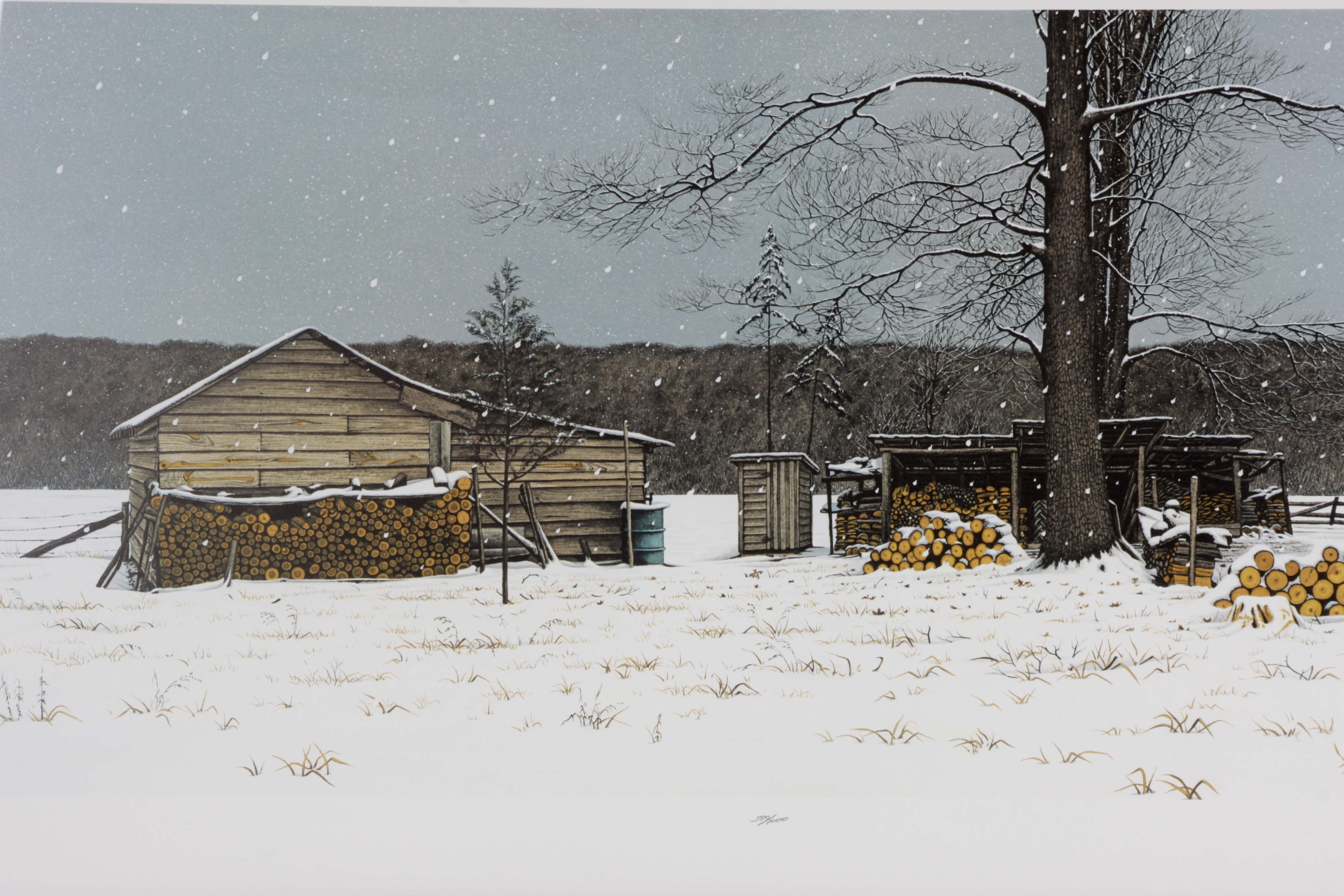 Bob Timberlake Offset Lithograph EBTH