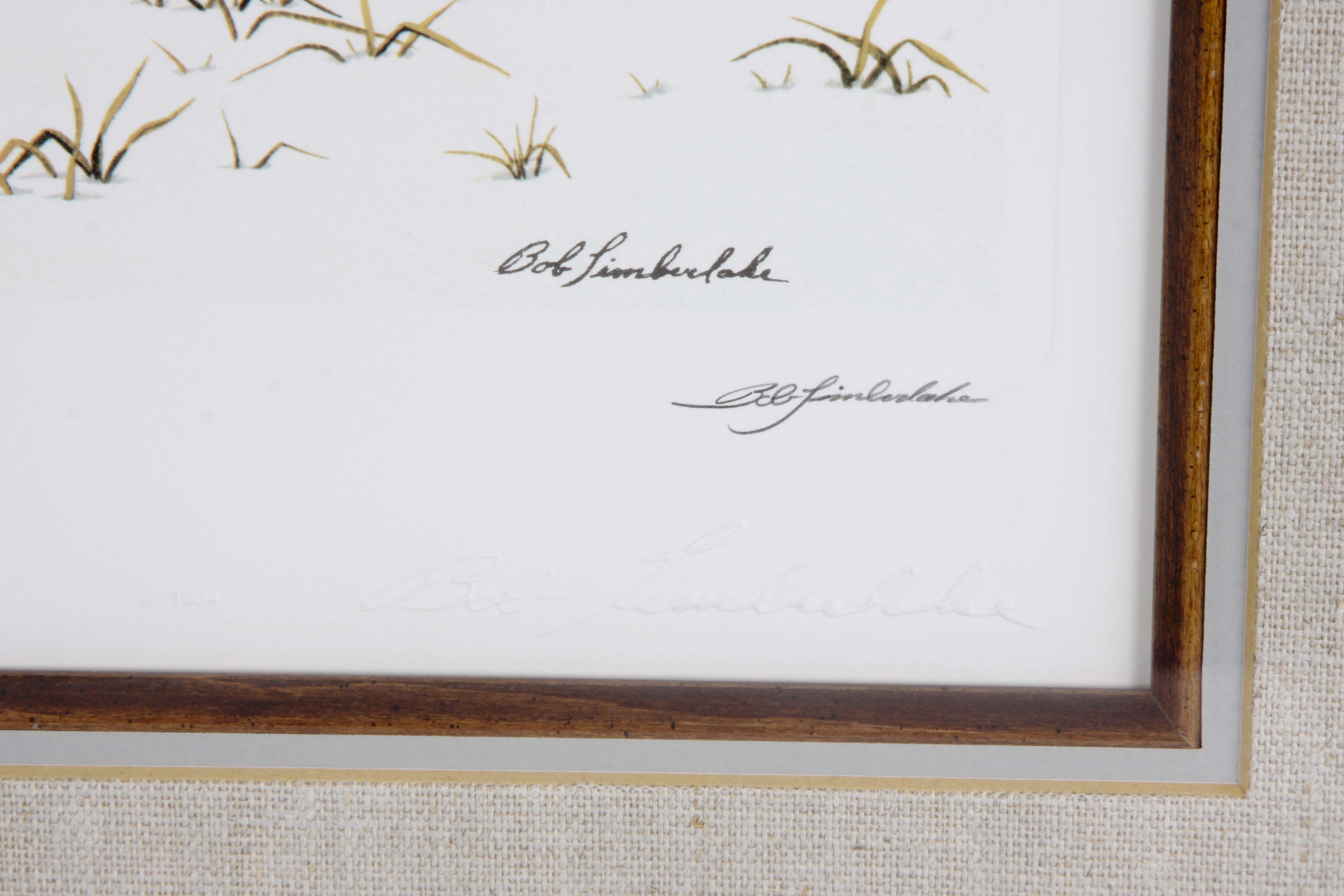 Bob Timberlake Offset Lithograph EBTH