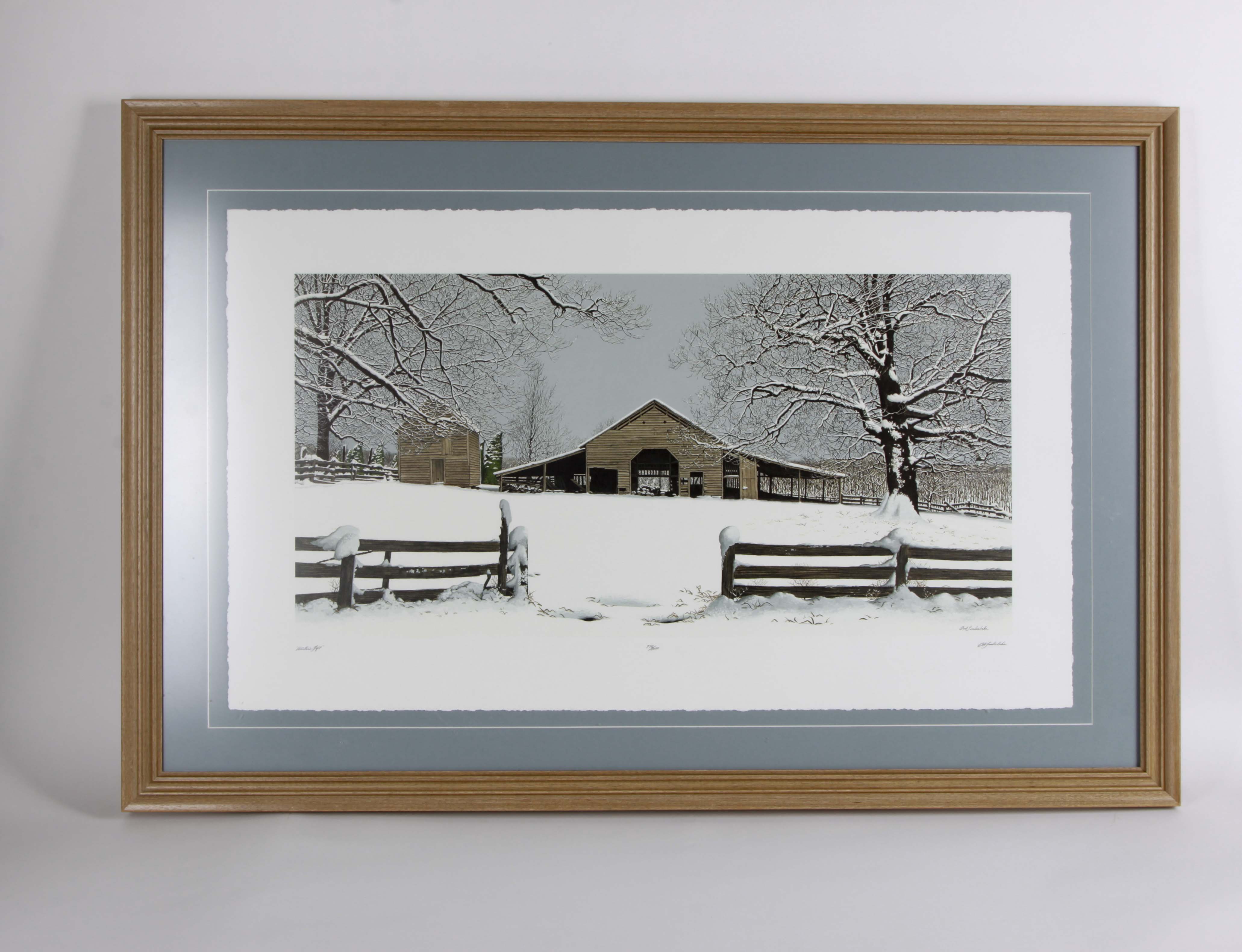 Bob Timberlake Limited Edition Offset Lithograph "Winter's Gift" EBTH