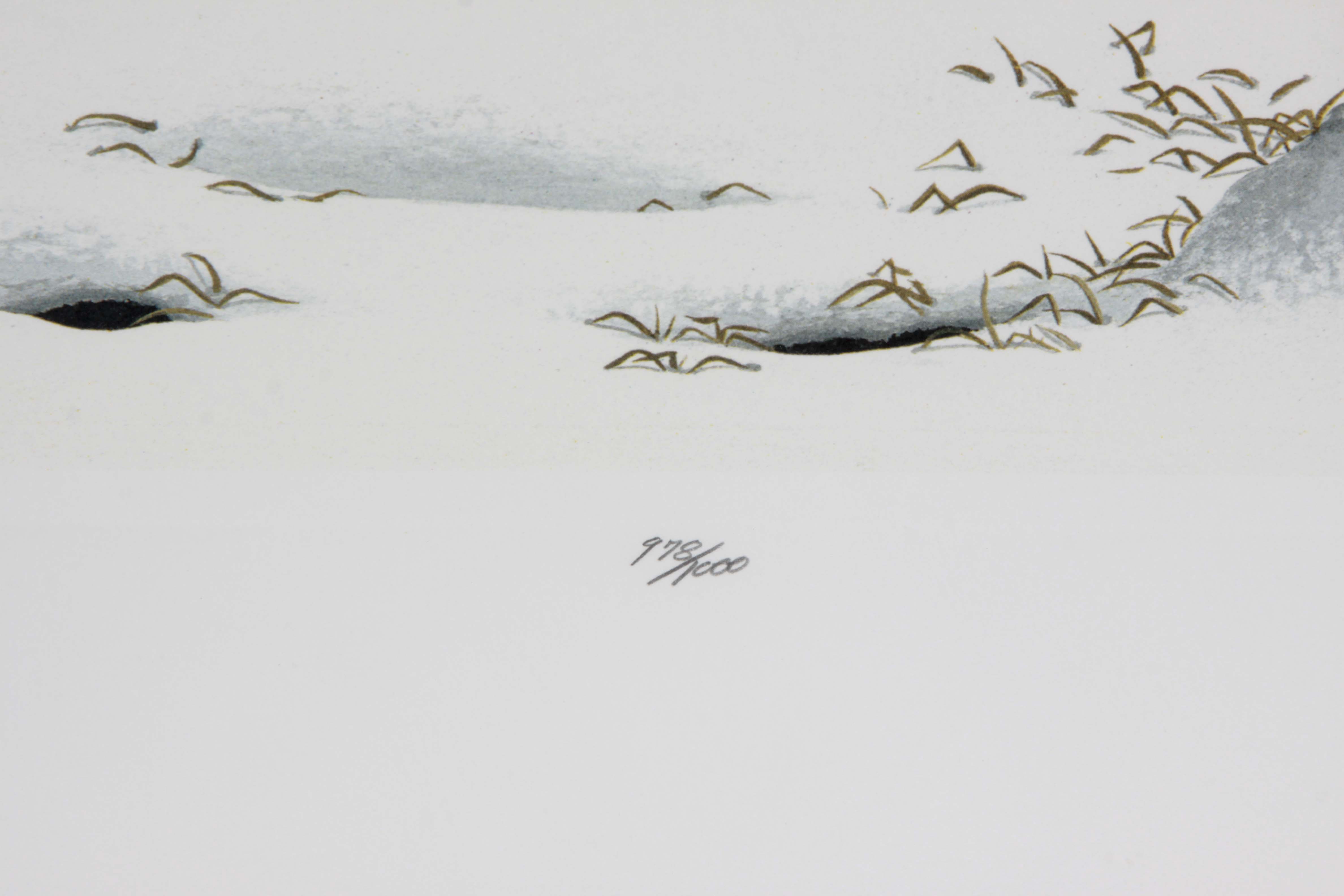 Bob Timberlake Limited Edition Offset Lithograph "Winter's Gift" EBTH