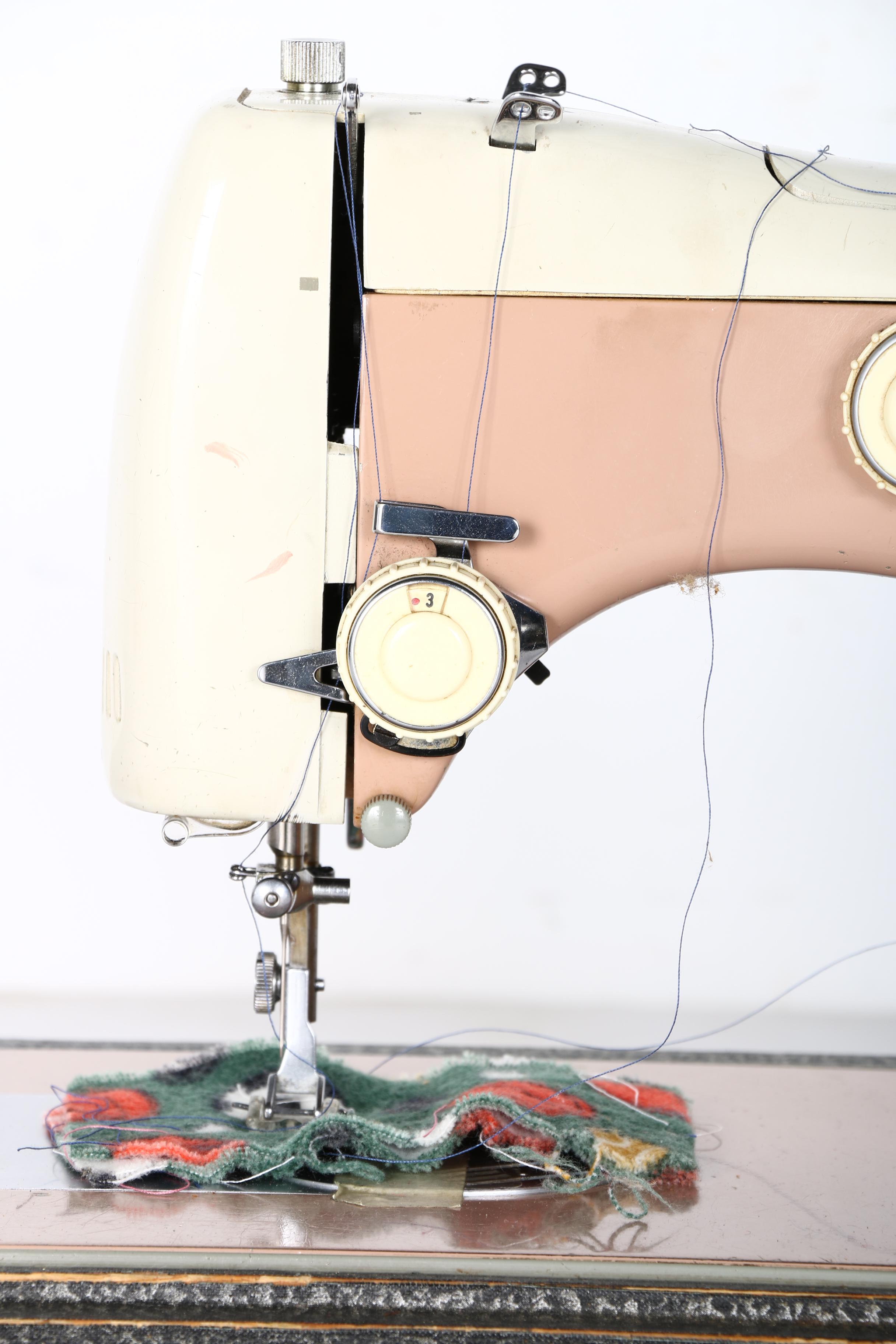 Vintage Portable Necchi "Supernova Ultra Mark 2" Sewing Machine EBTH