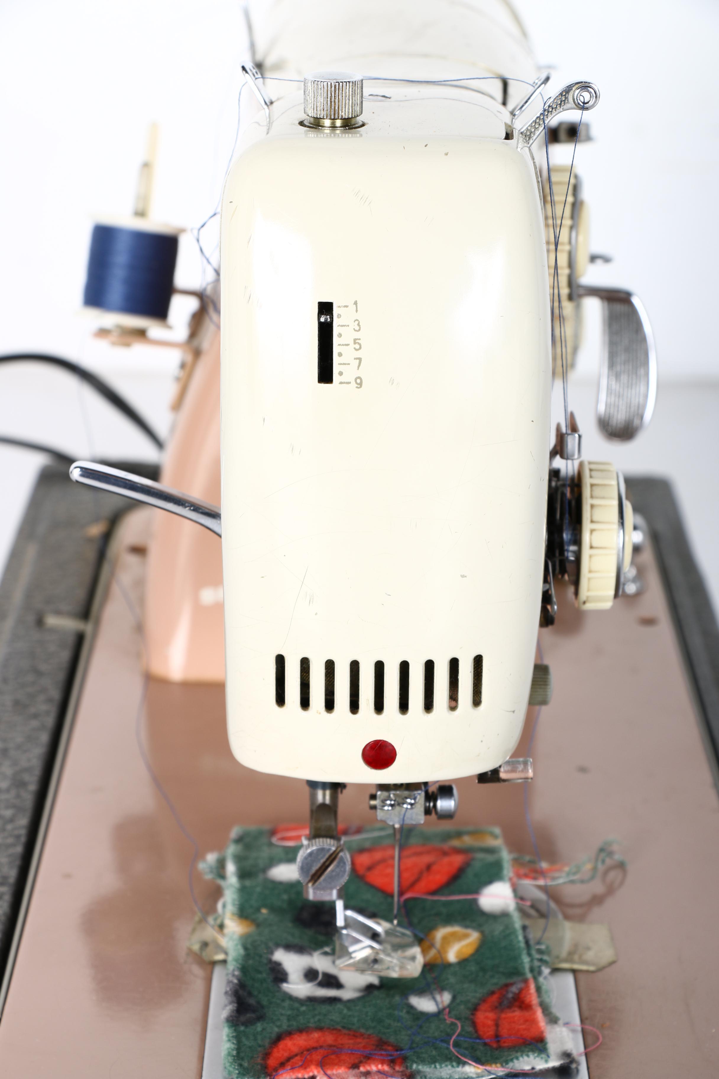 Vintage Portable Necchi "Supernova Ultra Mark 2" Sewing Machine EBTH