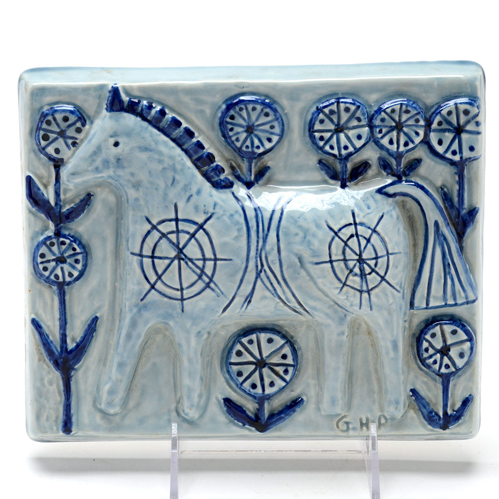 Danish Art Pottery Tile EBTH
