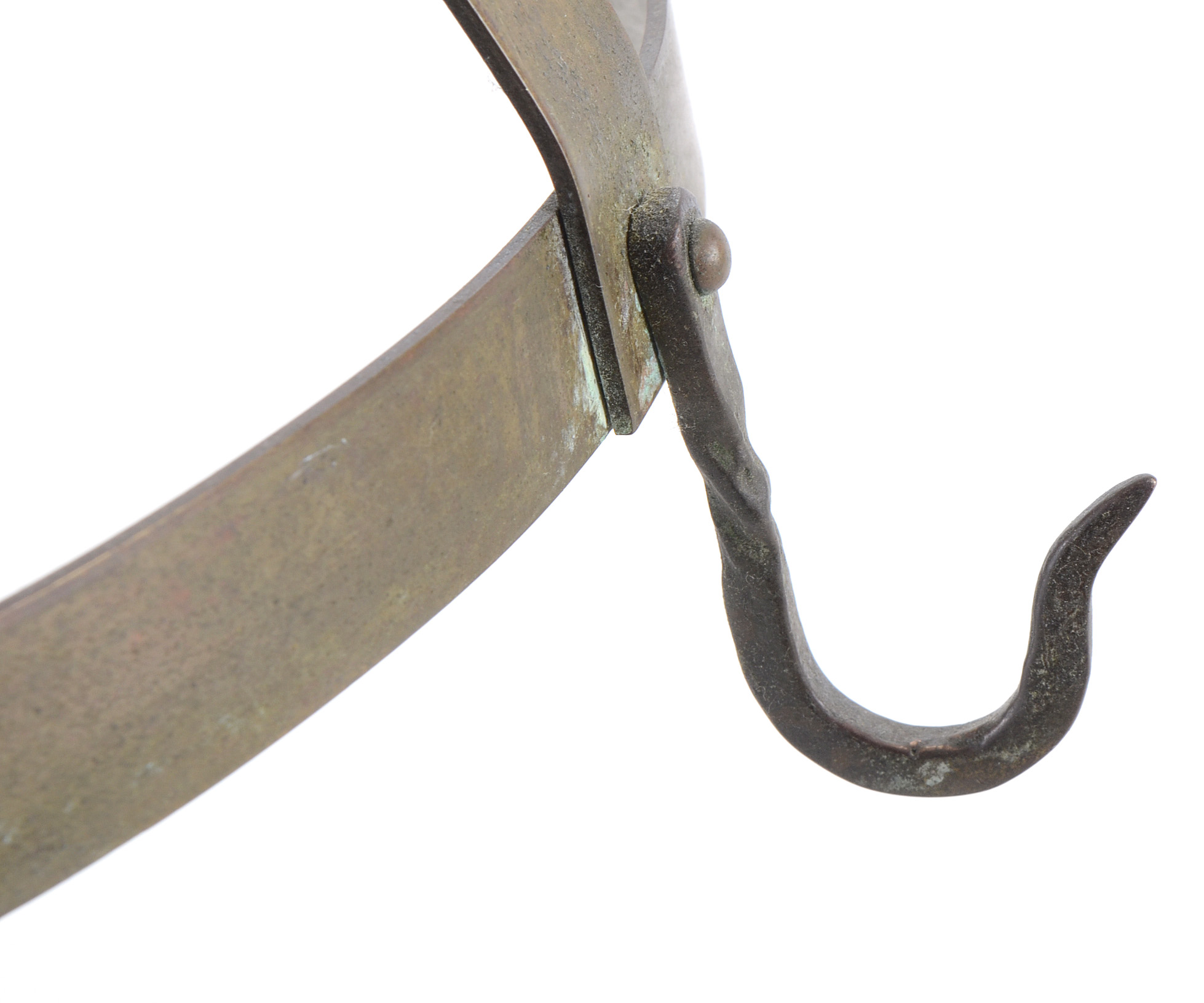 Vintage Brass Pot Rack EBTH