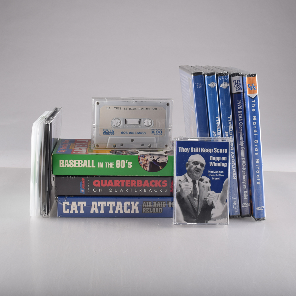 Sports Theme DVDs, VHS Tapes and More EBTH