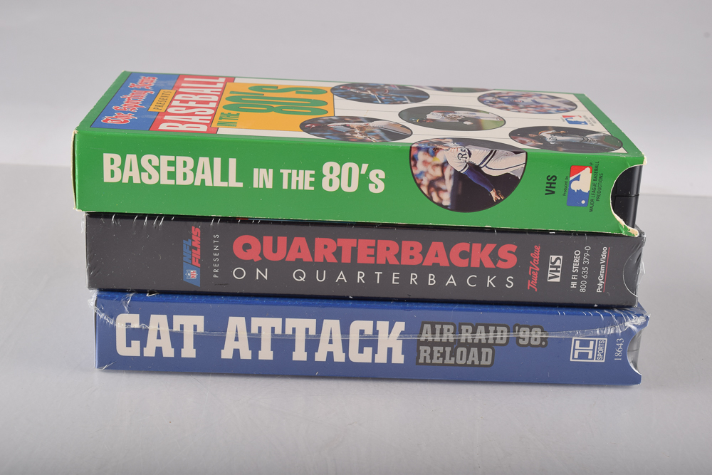 Sports Theme DVDs, VHS Tapes and More EBTH