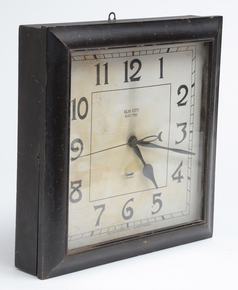 Elm City Electric Wall Clock from the "New Haven Clock Company" EBTH