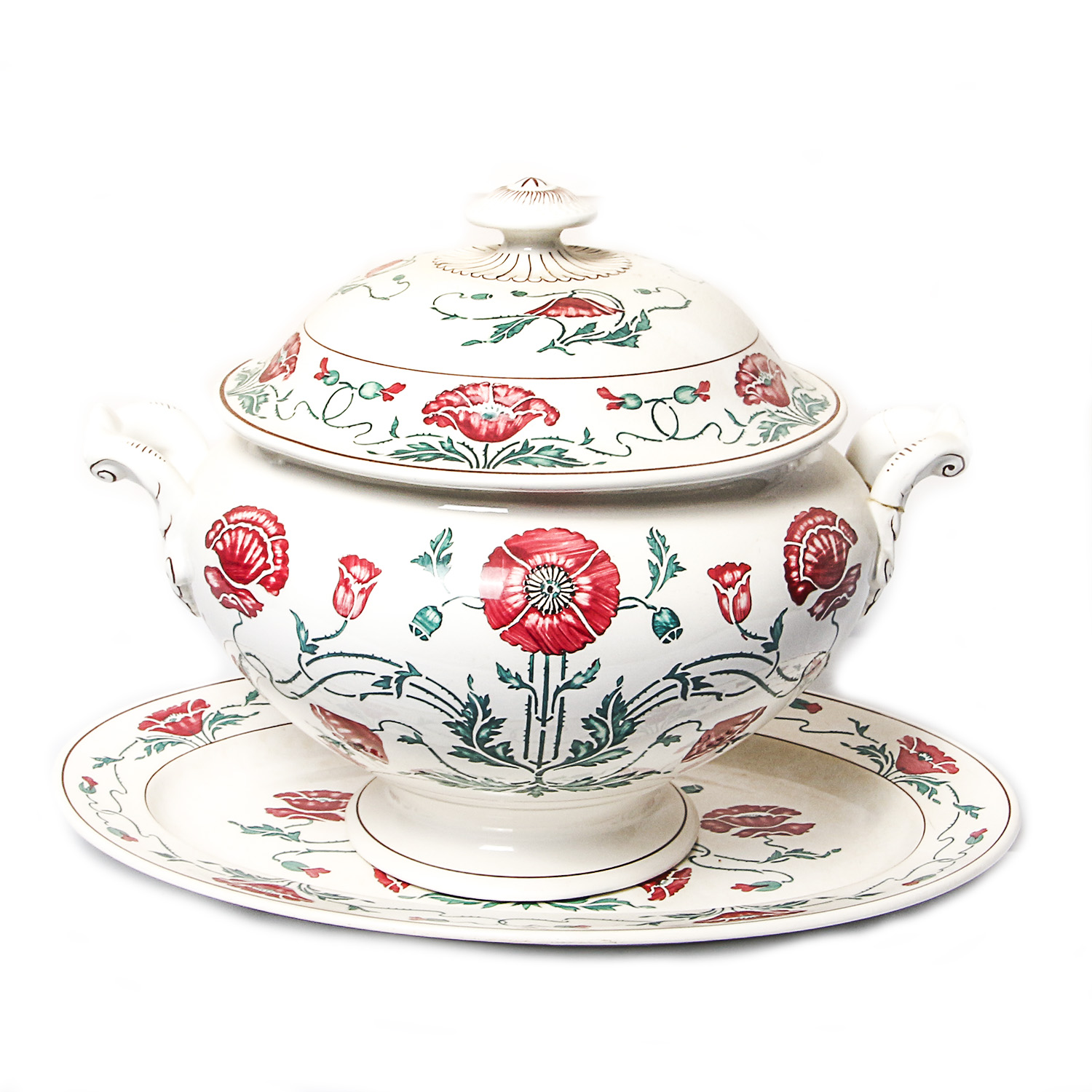 Vintage Villeroy & Boch China Tray and Tureen EBTH