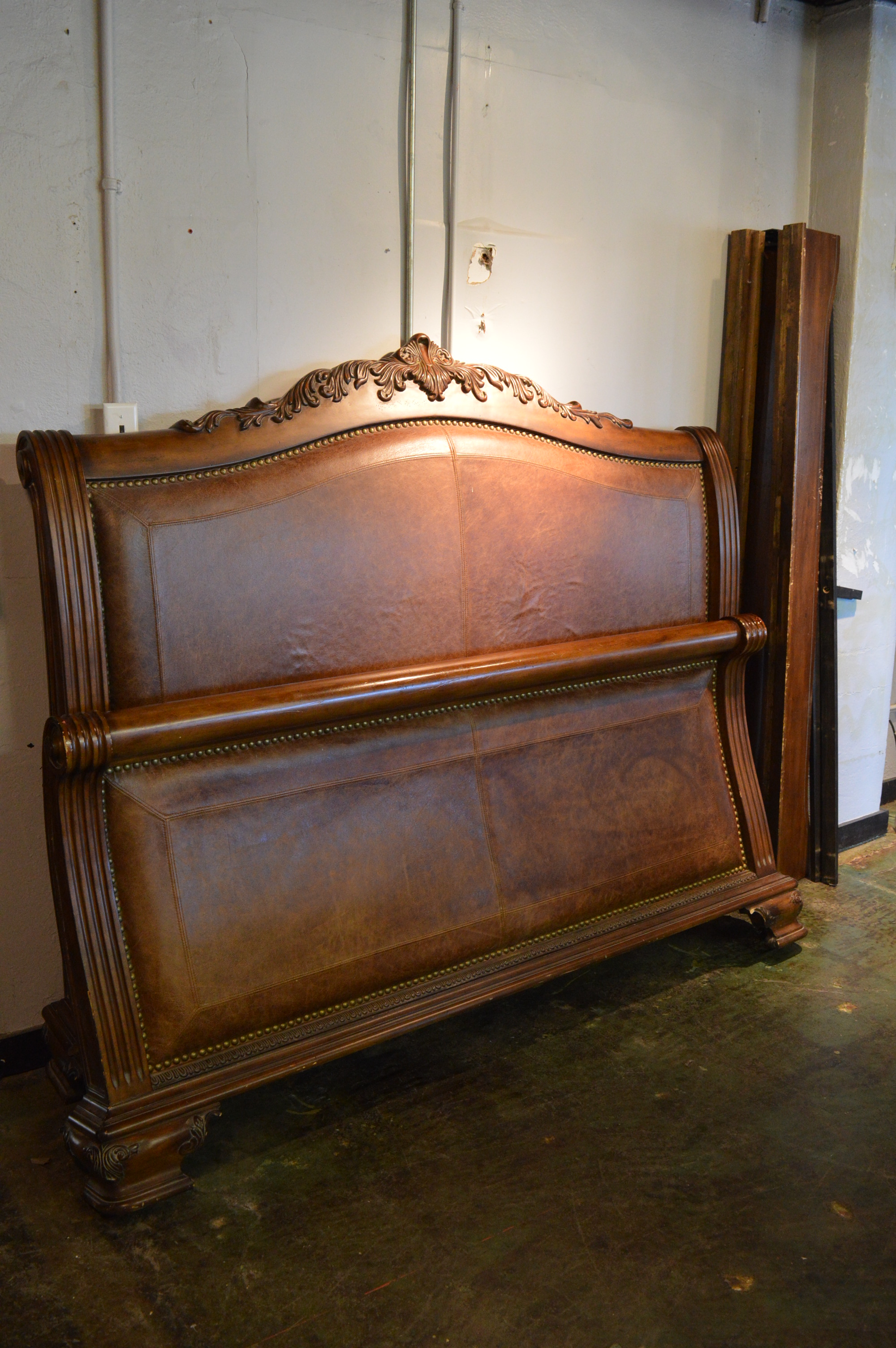 King Size Sleigh Bed Frame EBTH