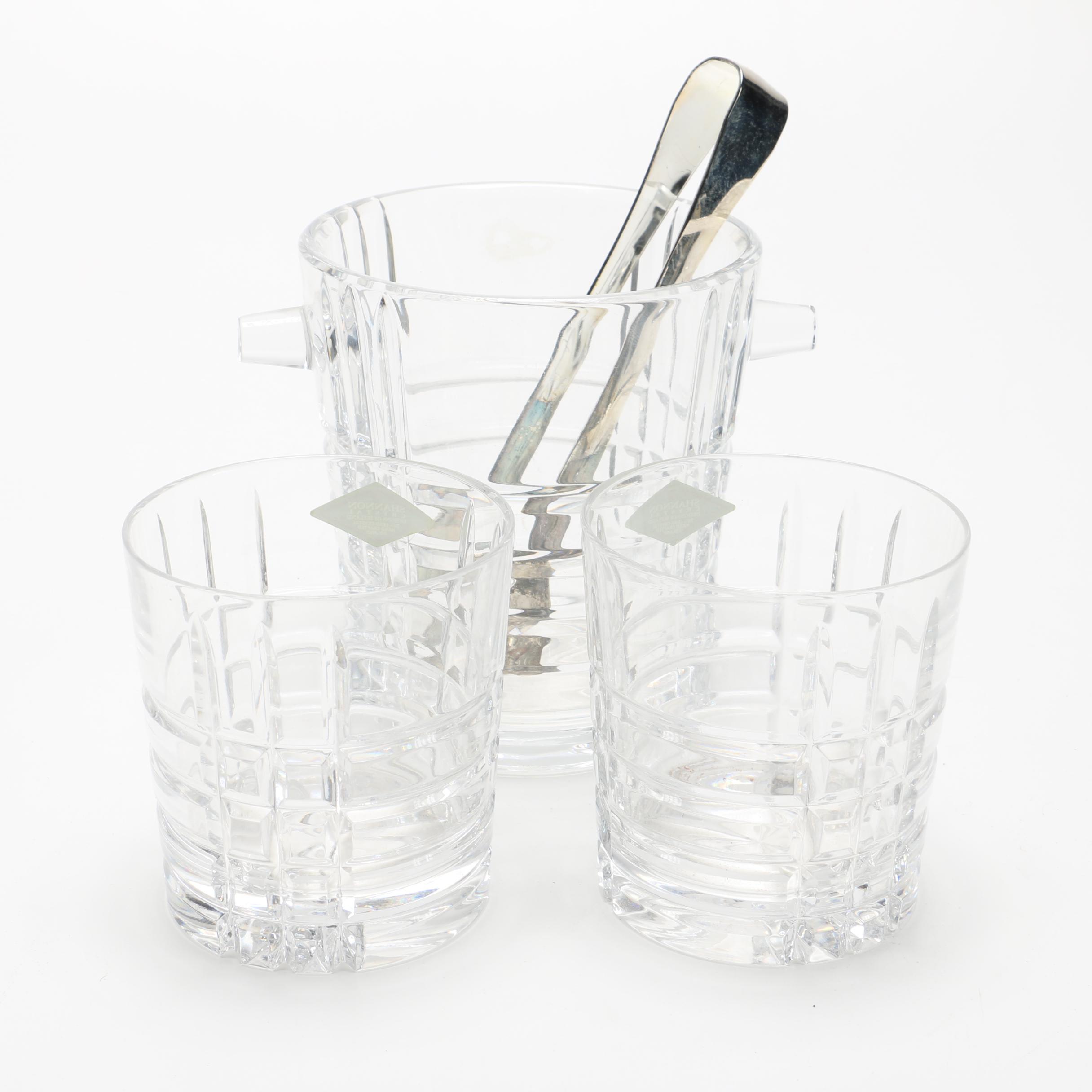 shannon crystal ice bucket
