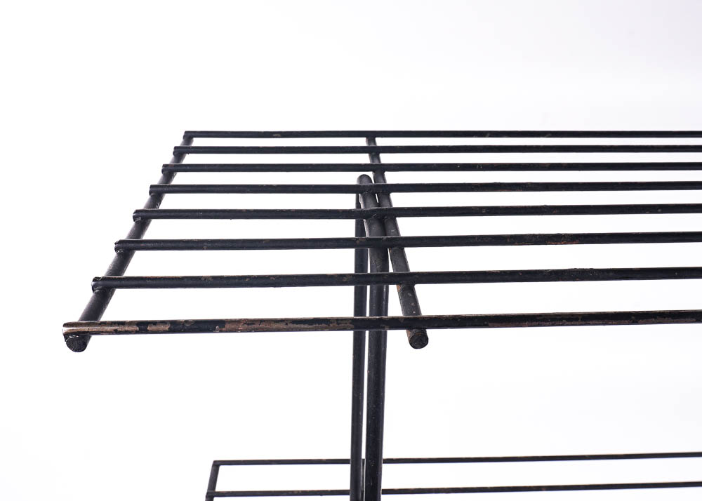 Mid Century Modern Wire Shelf EBTH