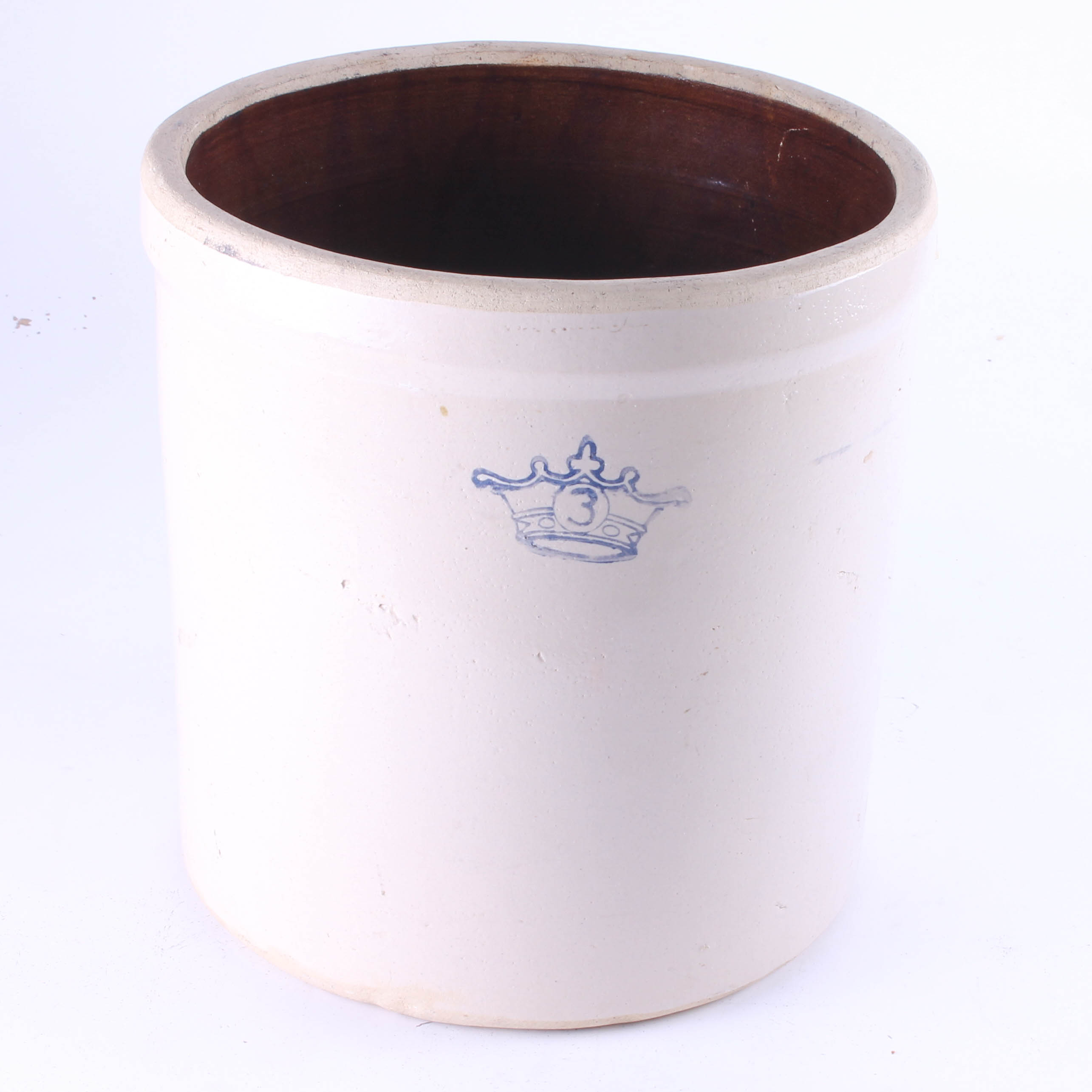 Set of Vintage Hand Thrown Stoneware Fermentation Crocks EBTH