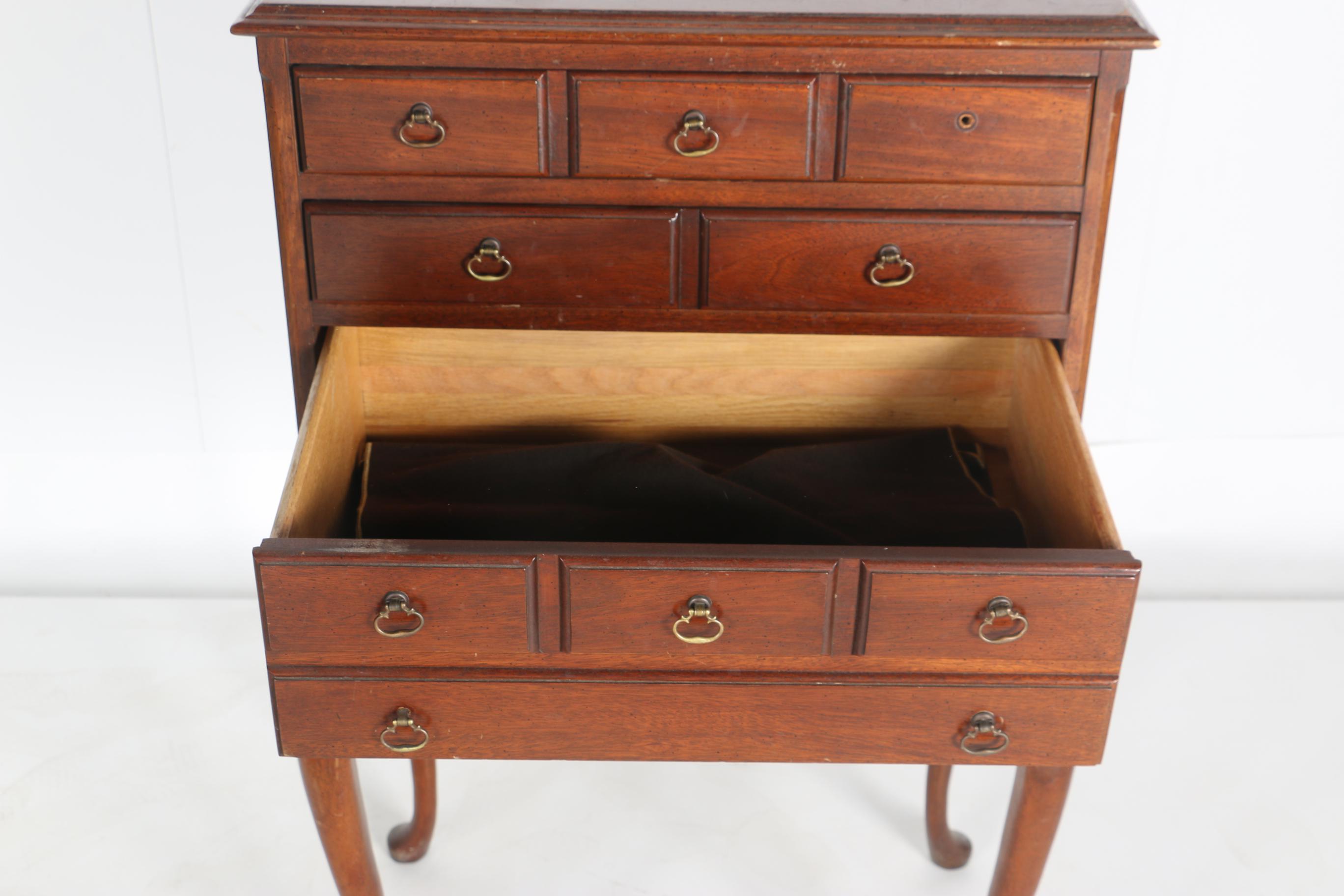 Queen Anne Style Silverware Cabinet | EBTH