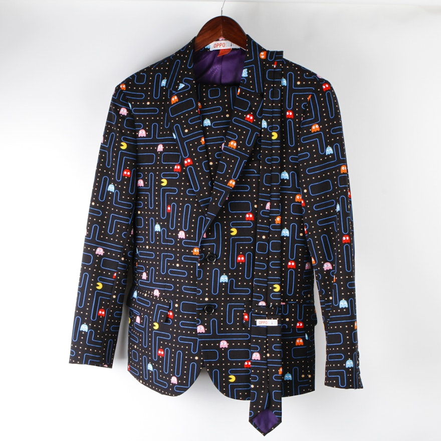 Men's Pac-Man Themed Suit by Opposuits