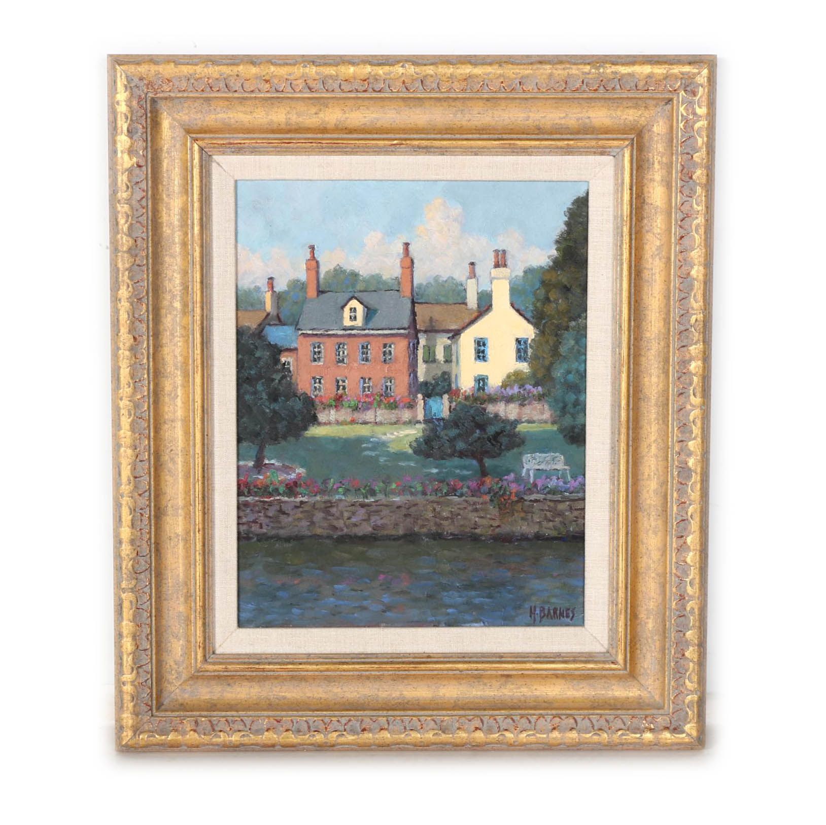 Henry Barnes Original Oil On Canvas Ebth