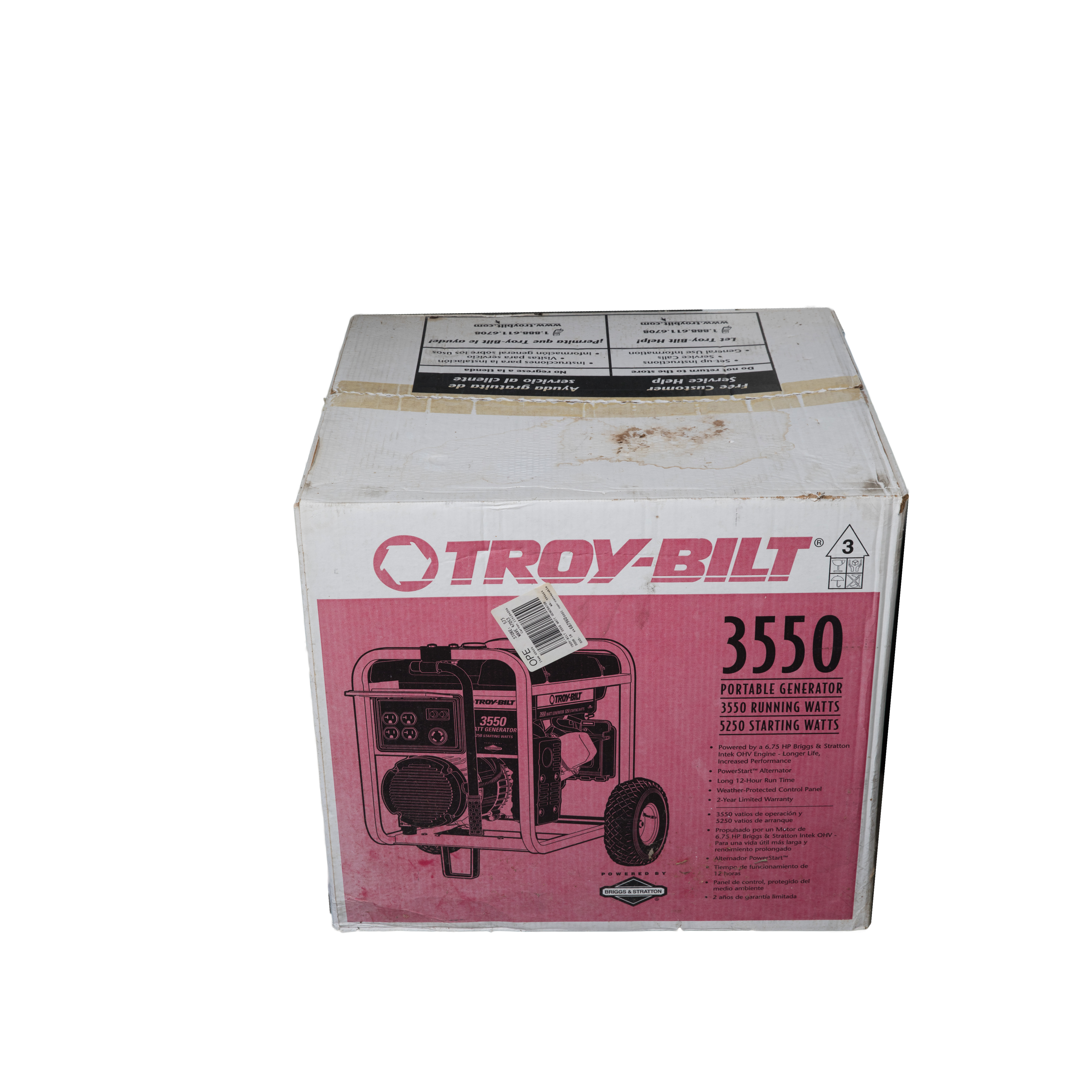 Troy Bilt Generator 3550 EBTH